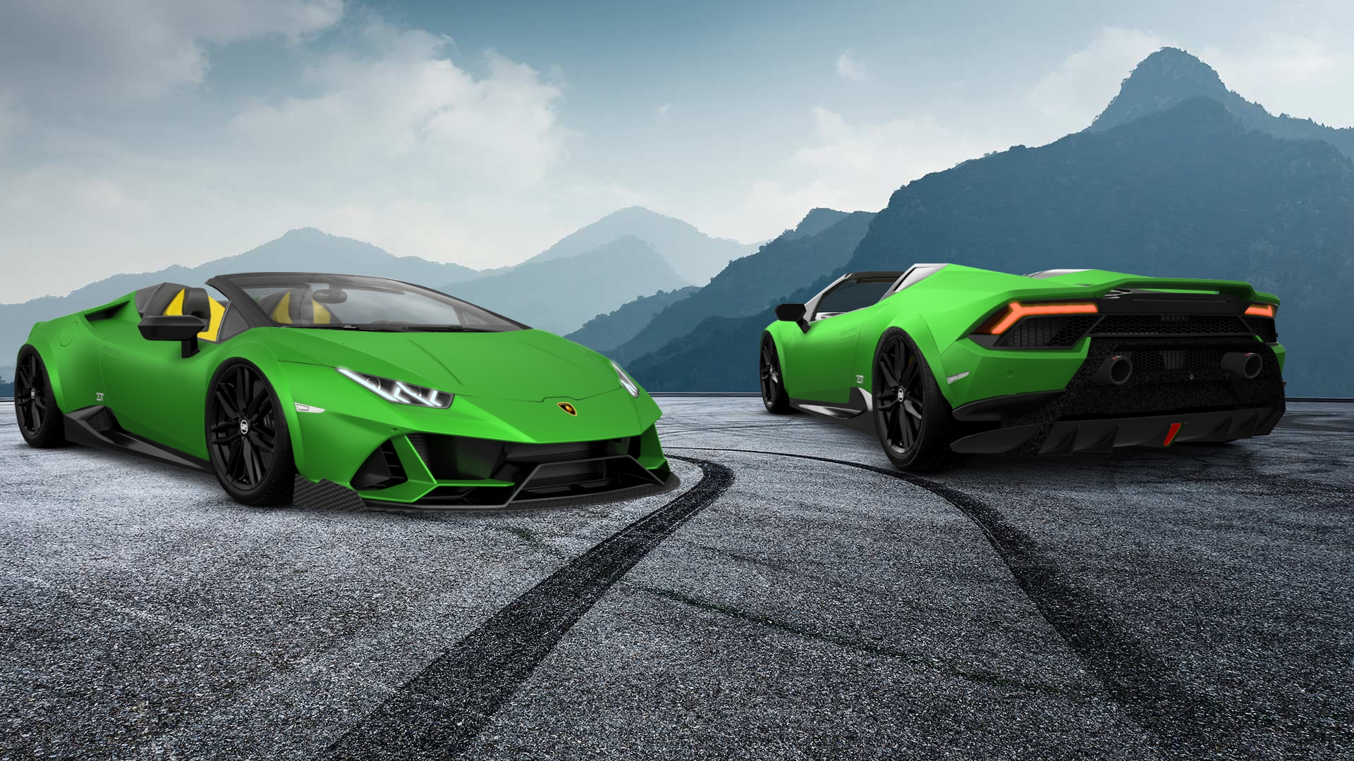 Lamborghini Huracan Spyder 2 Door Convertible 2016 tuning