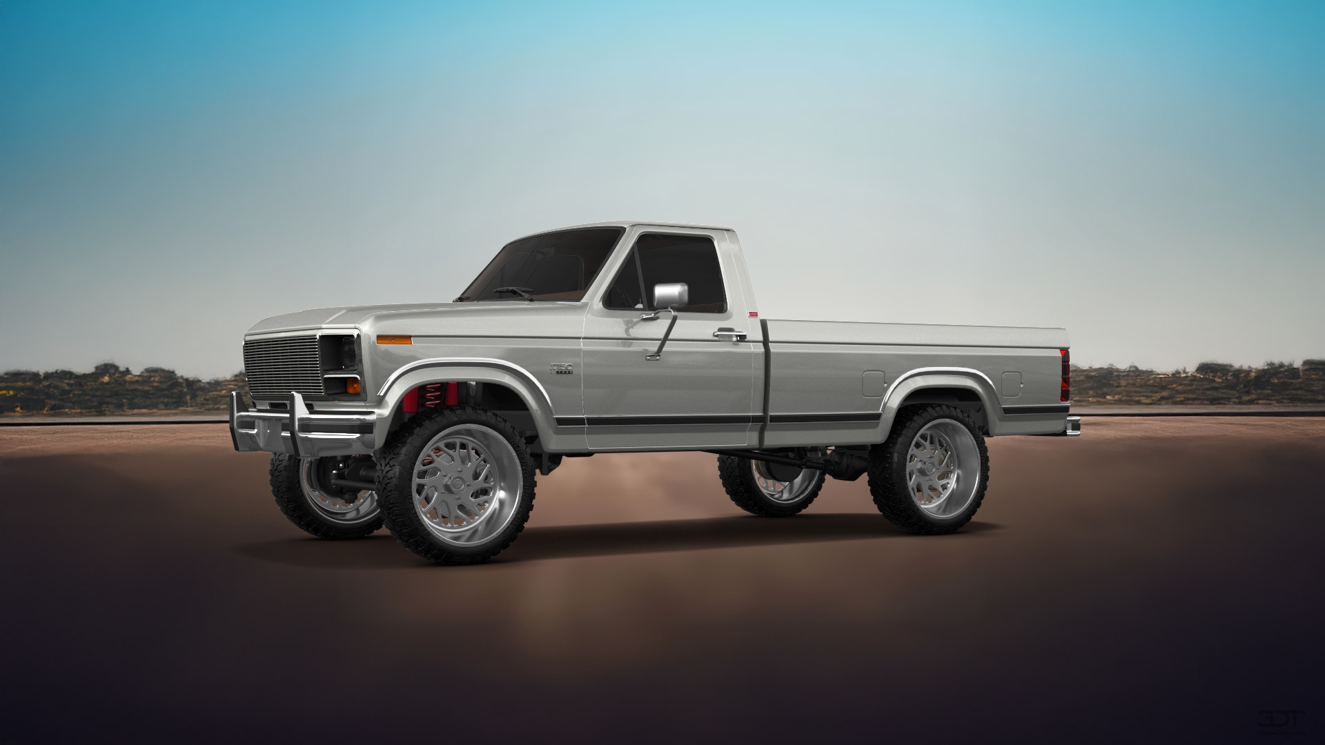 Ford F-150 2 Door pickup truck 1986 tuning