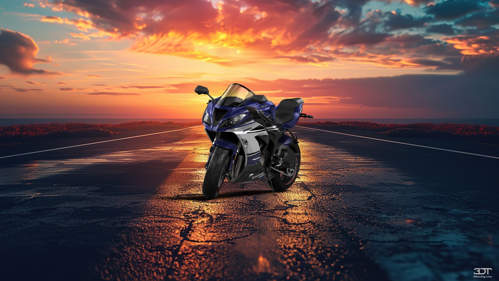 Kawasaki Ninja ZX 6R Sport Bike 2015