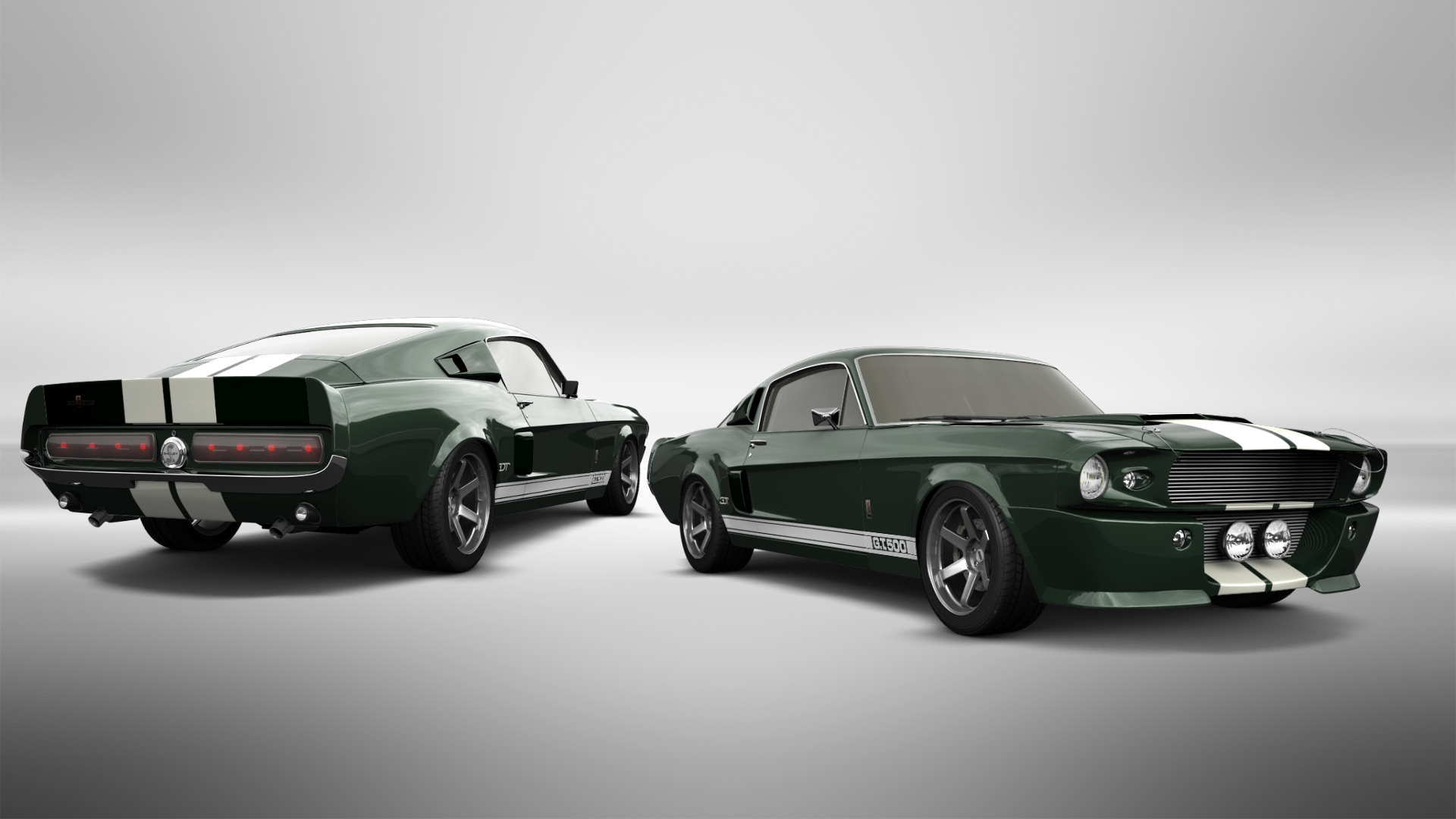 Mustang GT500 2 Door Coupe 1968 tuning