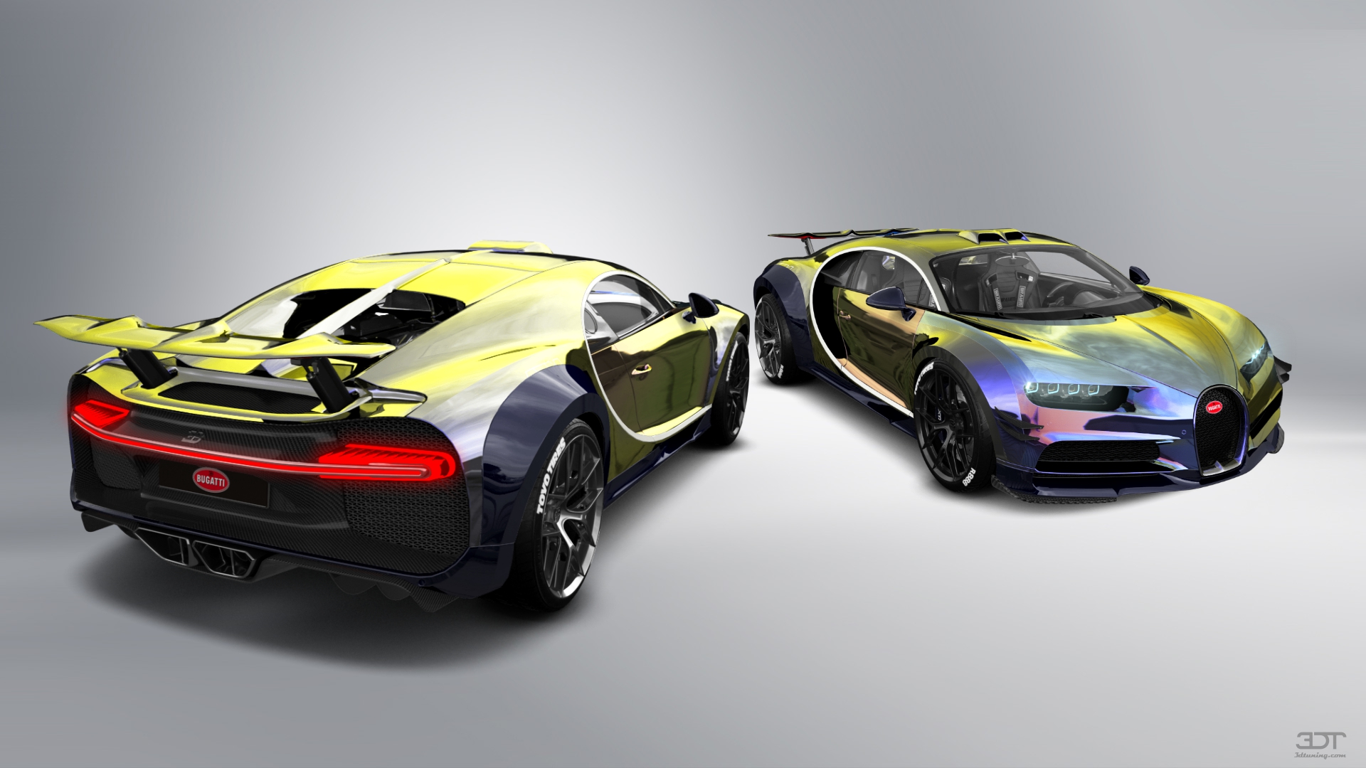 Bugatti Chiron 2 Door Coupe 2016 tuning
