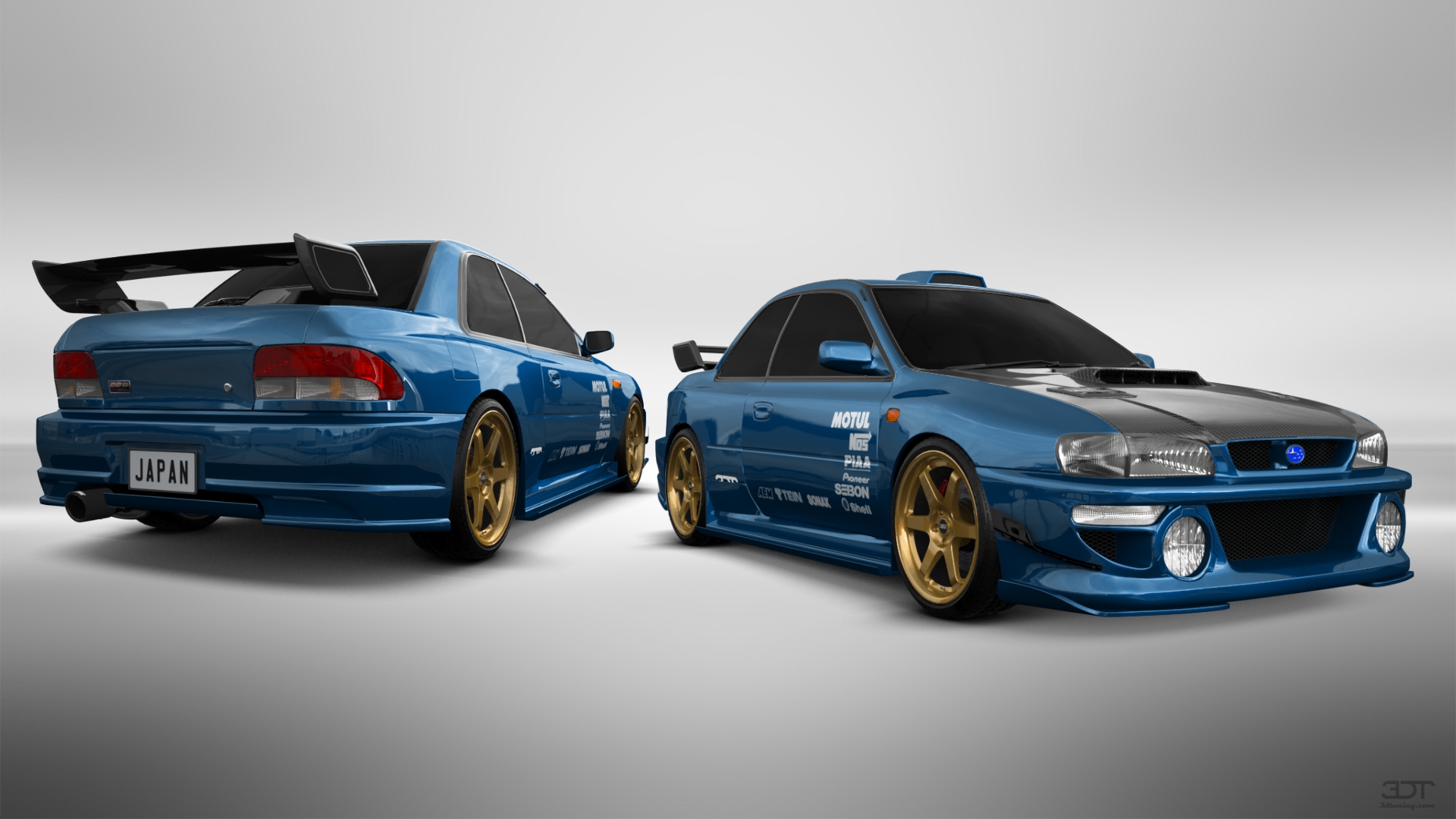 Subaru Impreza WRX STI 22B 2 Door Coupe 2000
