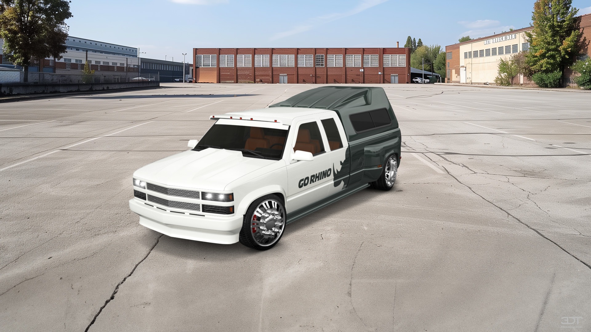 Chevrolet K3500 Extended Cab Pickup Truck 1988