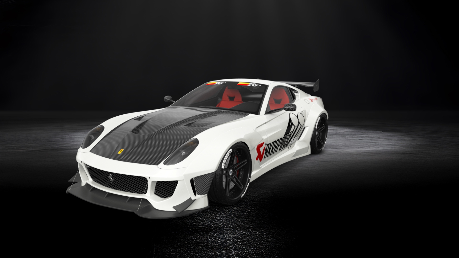ゅり Ferrari 599 2012 — Yusri910's build with 29 parts | 3DTuning