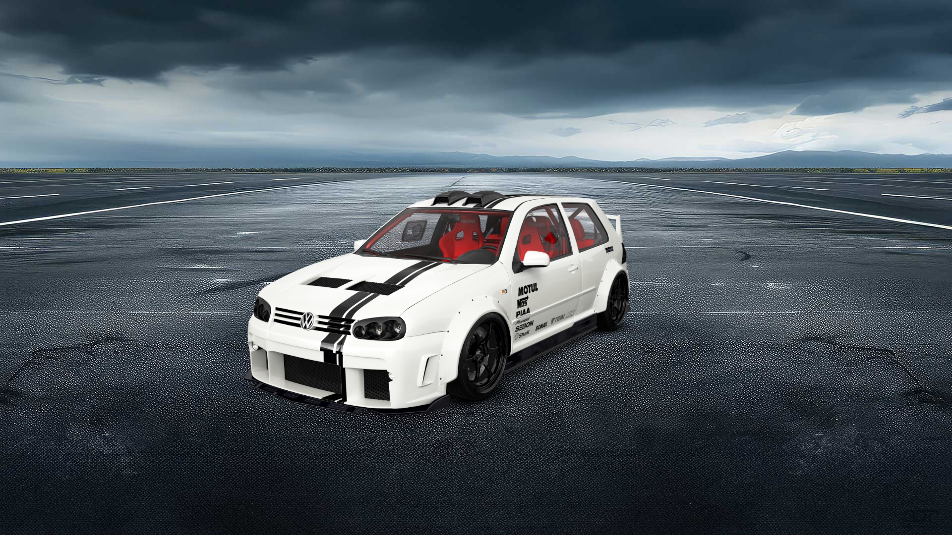 Volkswagen Golf 4 (mk4) 3 Door Hatchback 1997 tuning