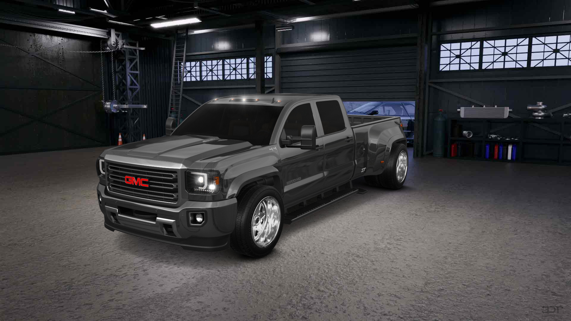 GMC Sierra 3500 HD Crew Cab 4 Door pickup truck 2015 tuning