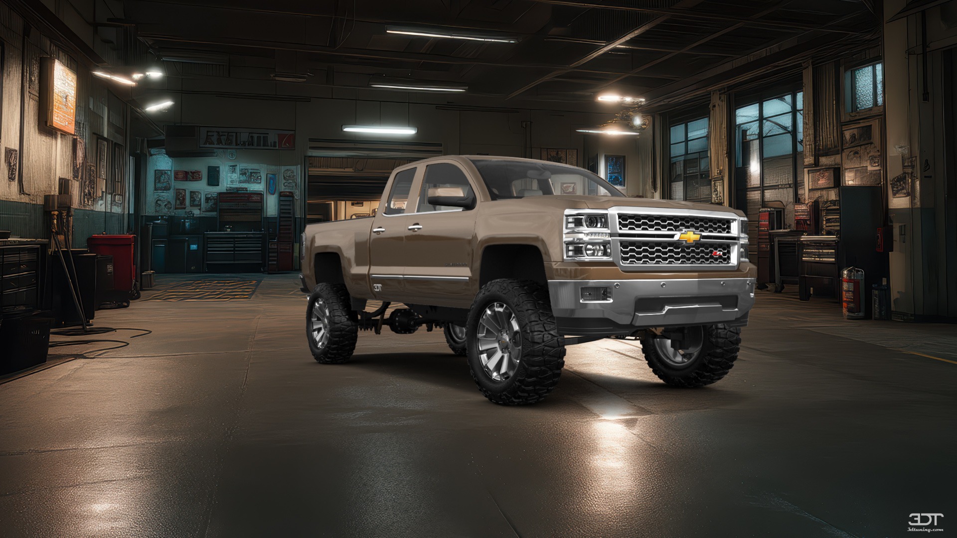 Chevrolet Silverado 1500 6.5 ft box 4 Door pickup truck 2014 tuning