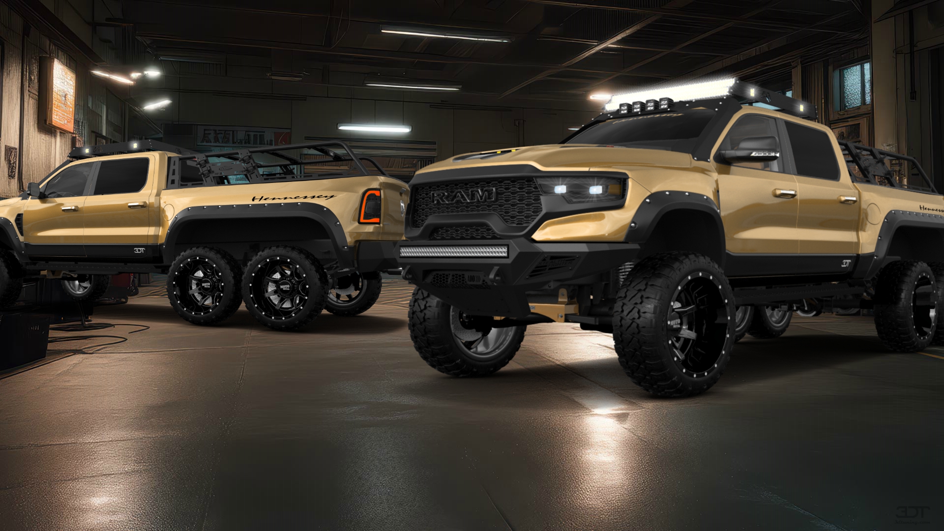 Dodge Ram Hennessey Mammoth 6X6 Truck 2021 tuning