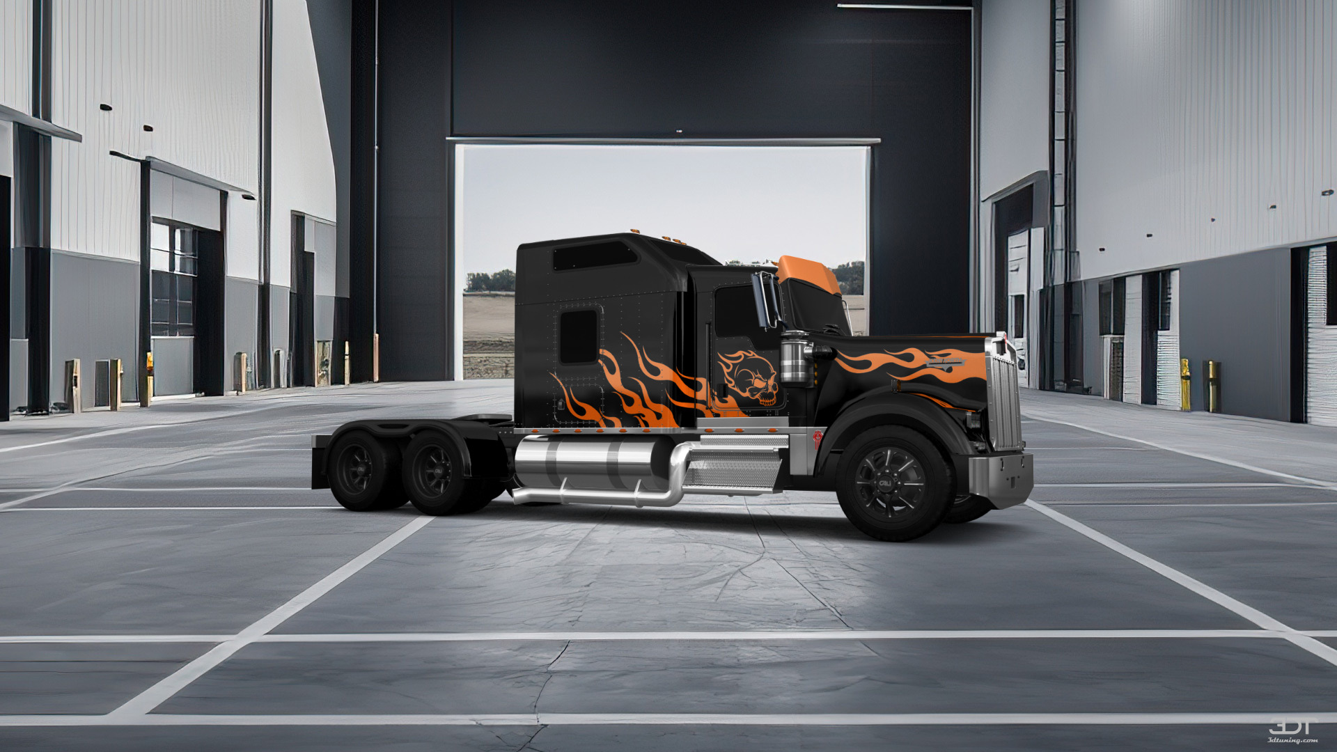 Kenworth W900 Sleeper Cab Truck 2015 tuning