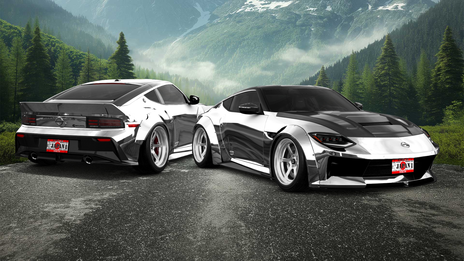 Nissan Z 2 door fastback coupe 2022 tuning