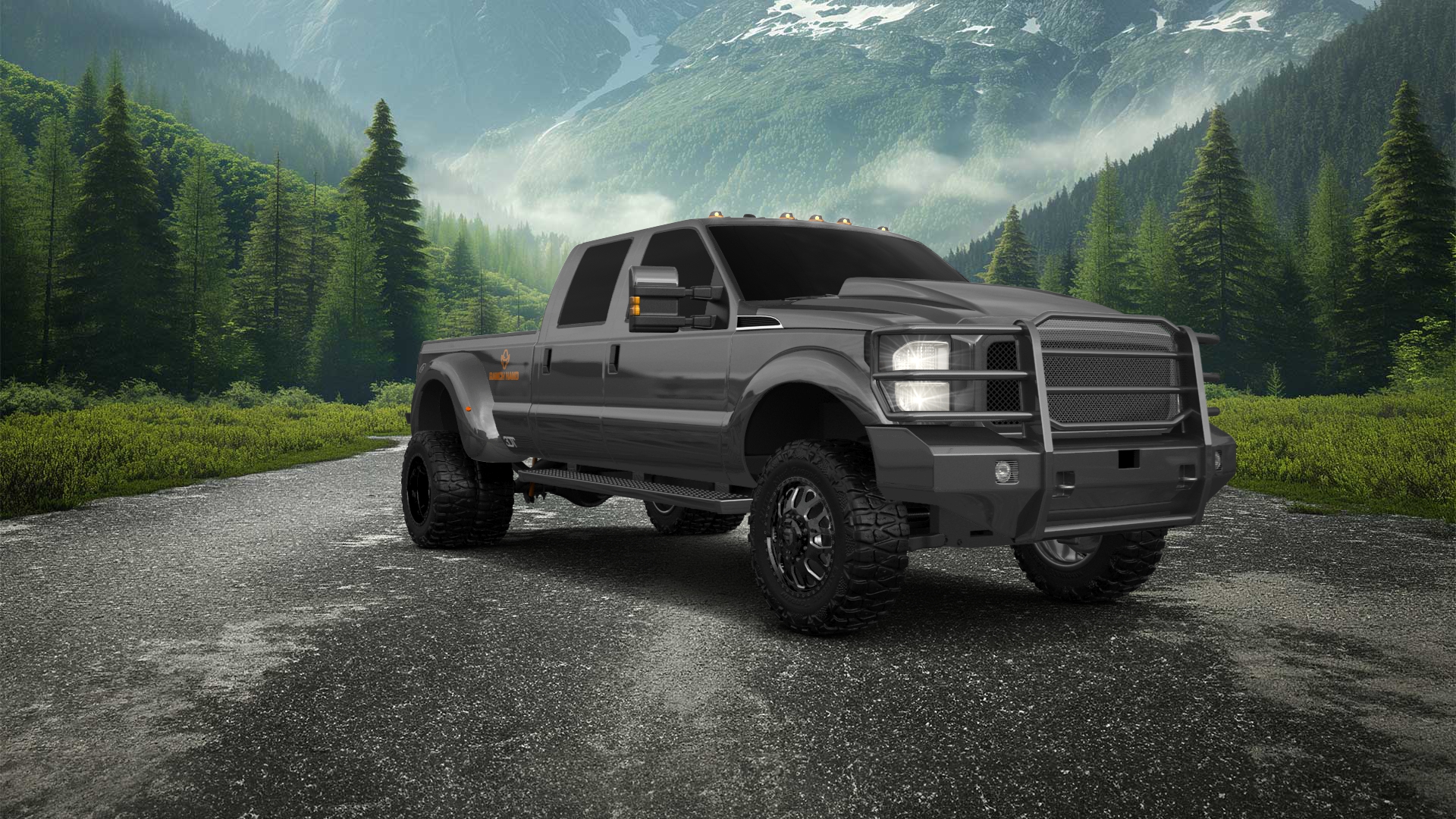 Ford F-350 DRW 4 Door pickup truck 2013 tuning