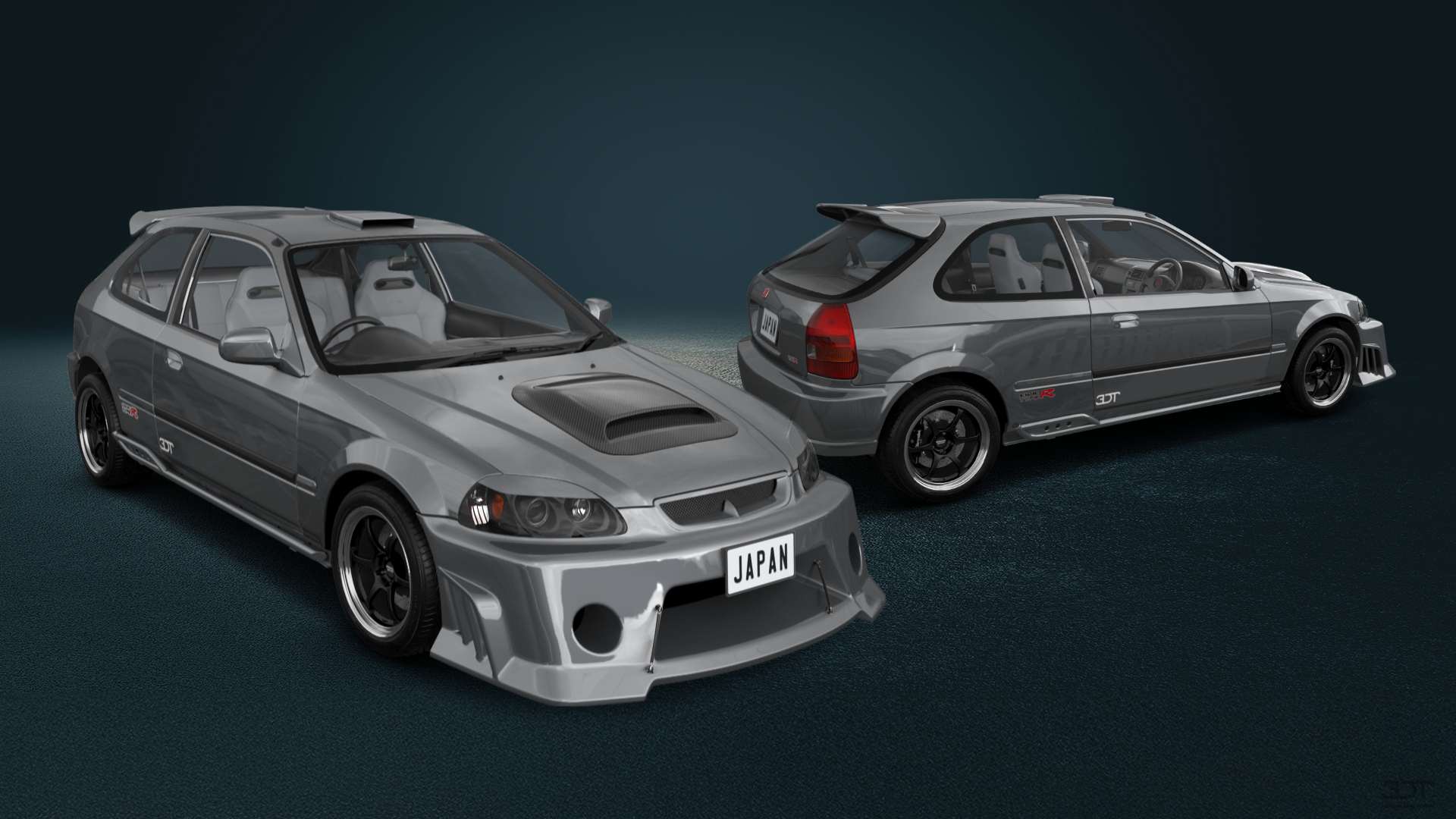 Honda Civic 3 Door Hatchback 1997 tuning