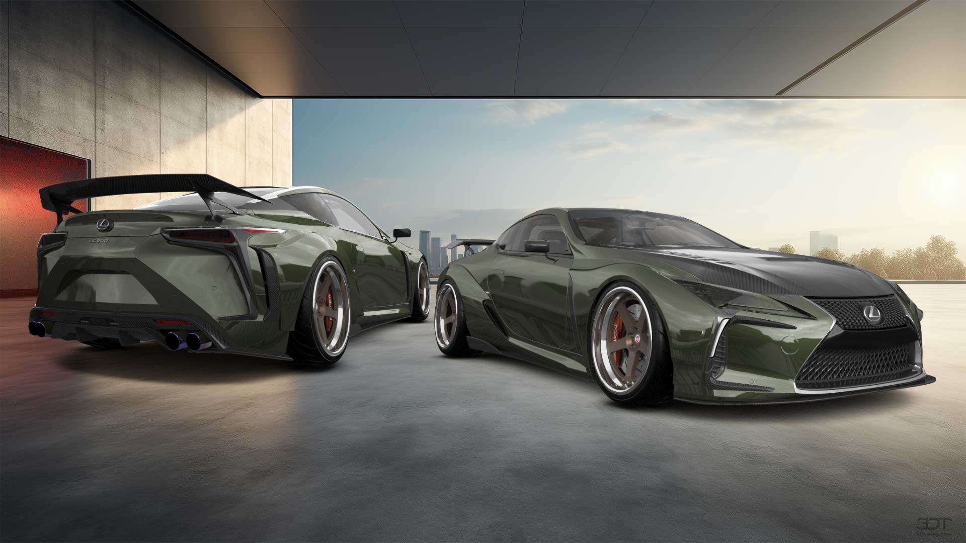 Lexus LC500 2 door fastback coupe 2017