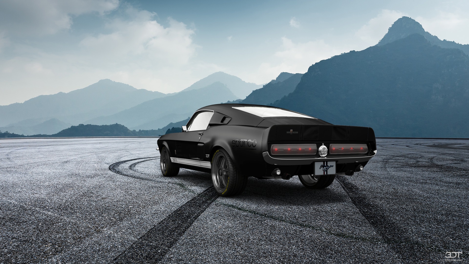 Mustang GT500 2 Door Coupe 1968 tuning