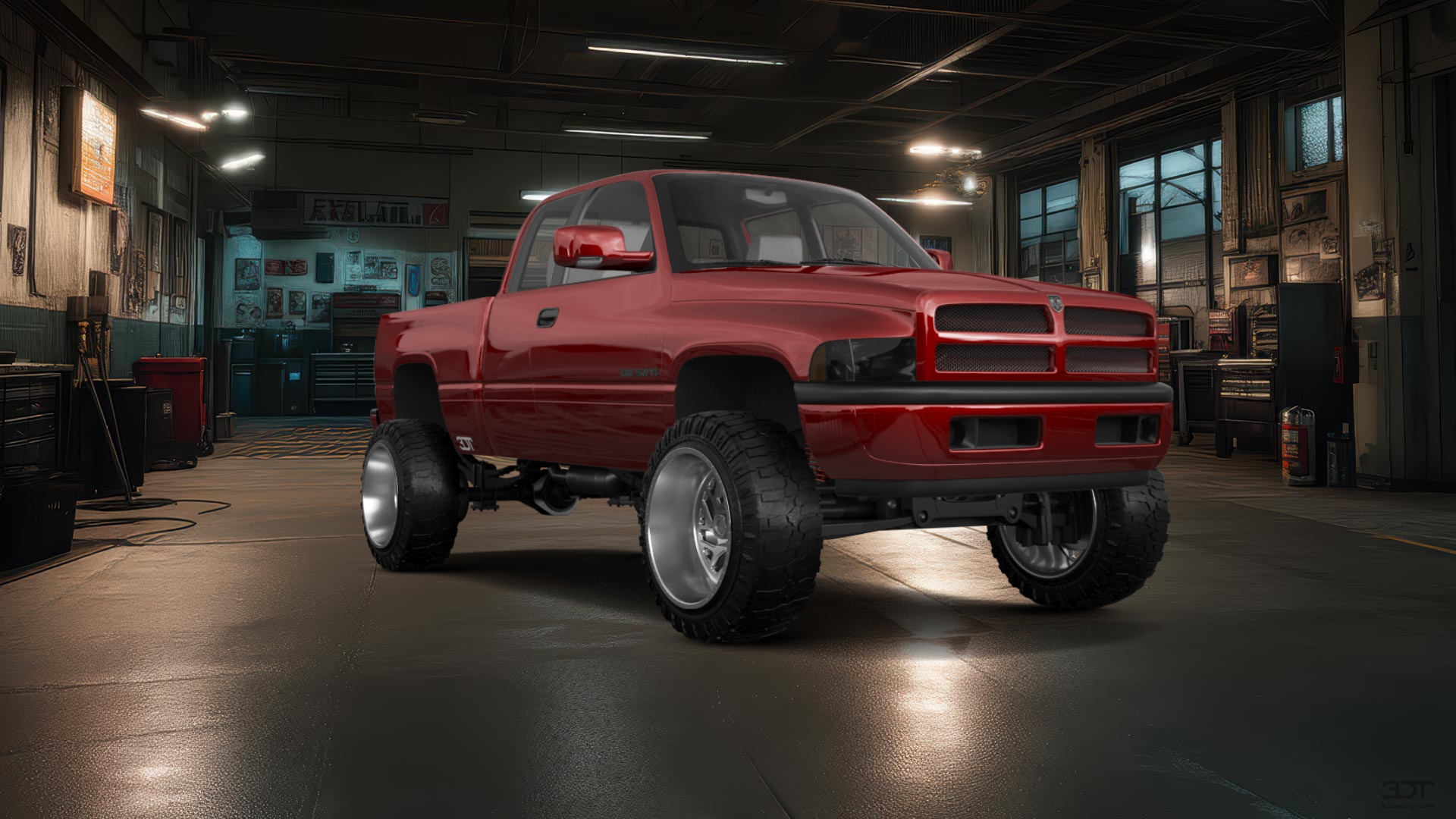 Dodge Ram 1500 Club Cab Pickup Truck 1999 tuning