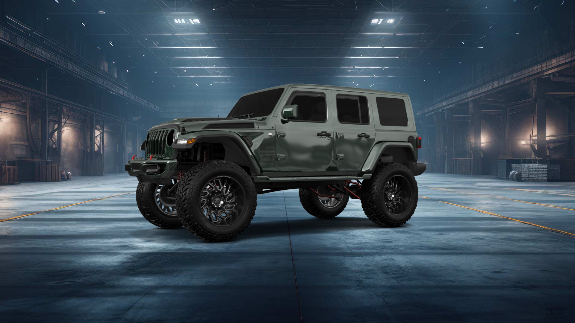 Jeep Wrangler Rubicon JL 4 Door SUV 2017 tuning