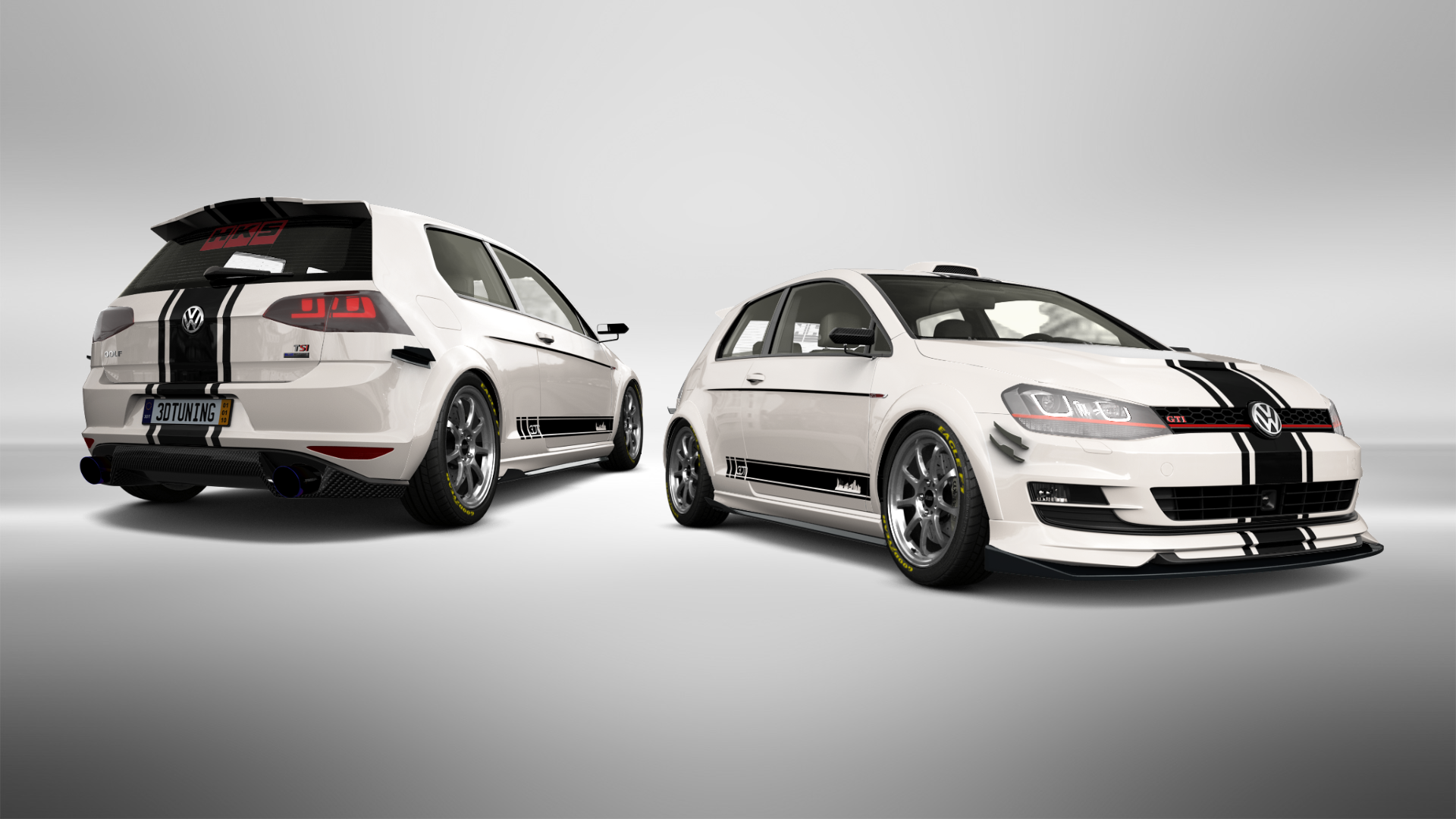 Volkswagen Golf 7 3 Door Hatchback 2013 tuning