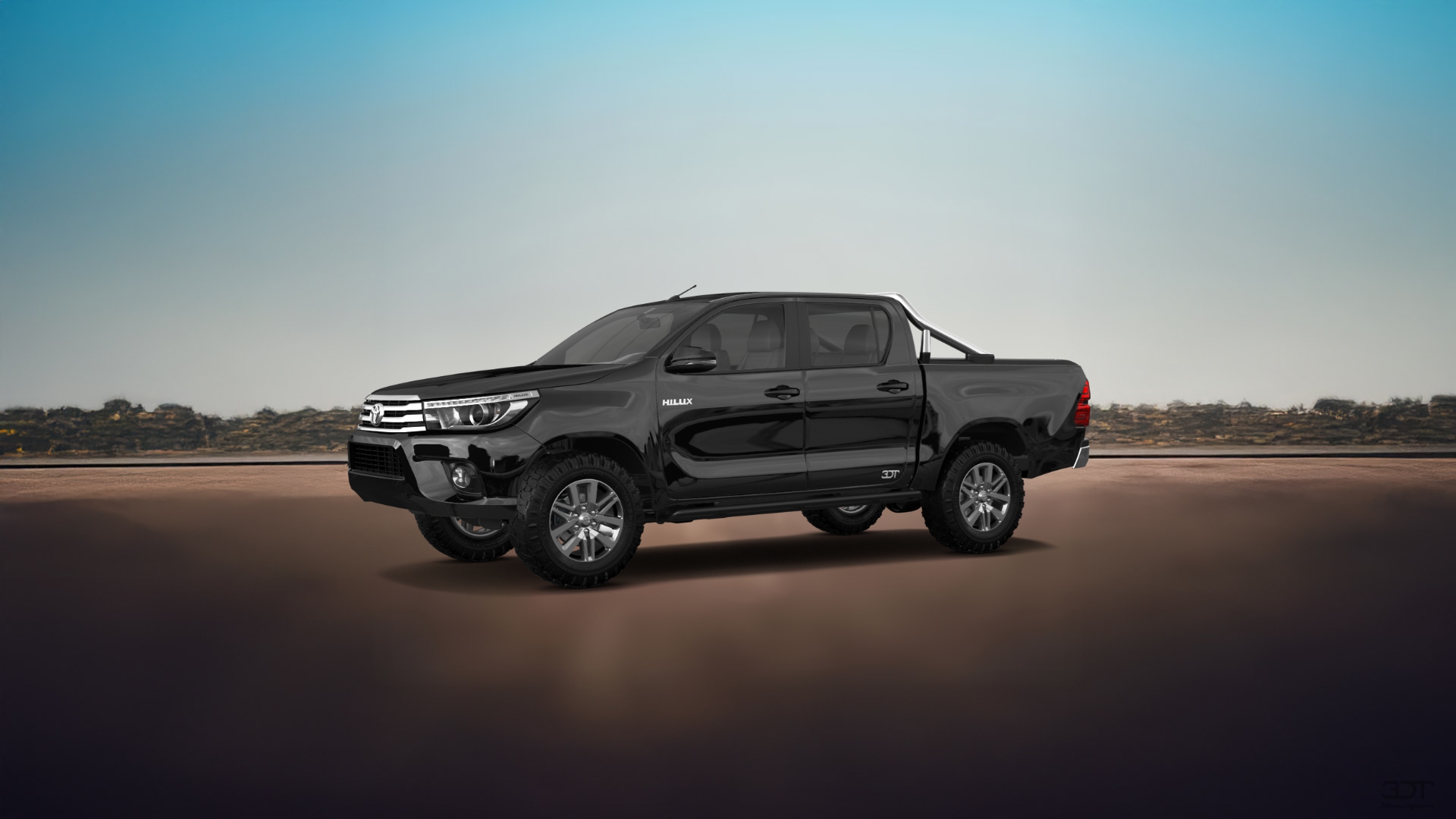 Toyota Hilux Double Cab 4 Door pickup truck 2015 tuning