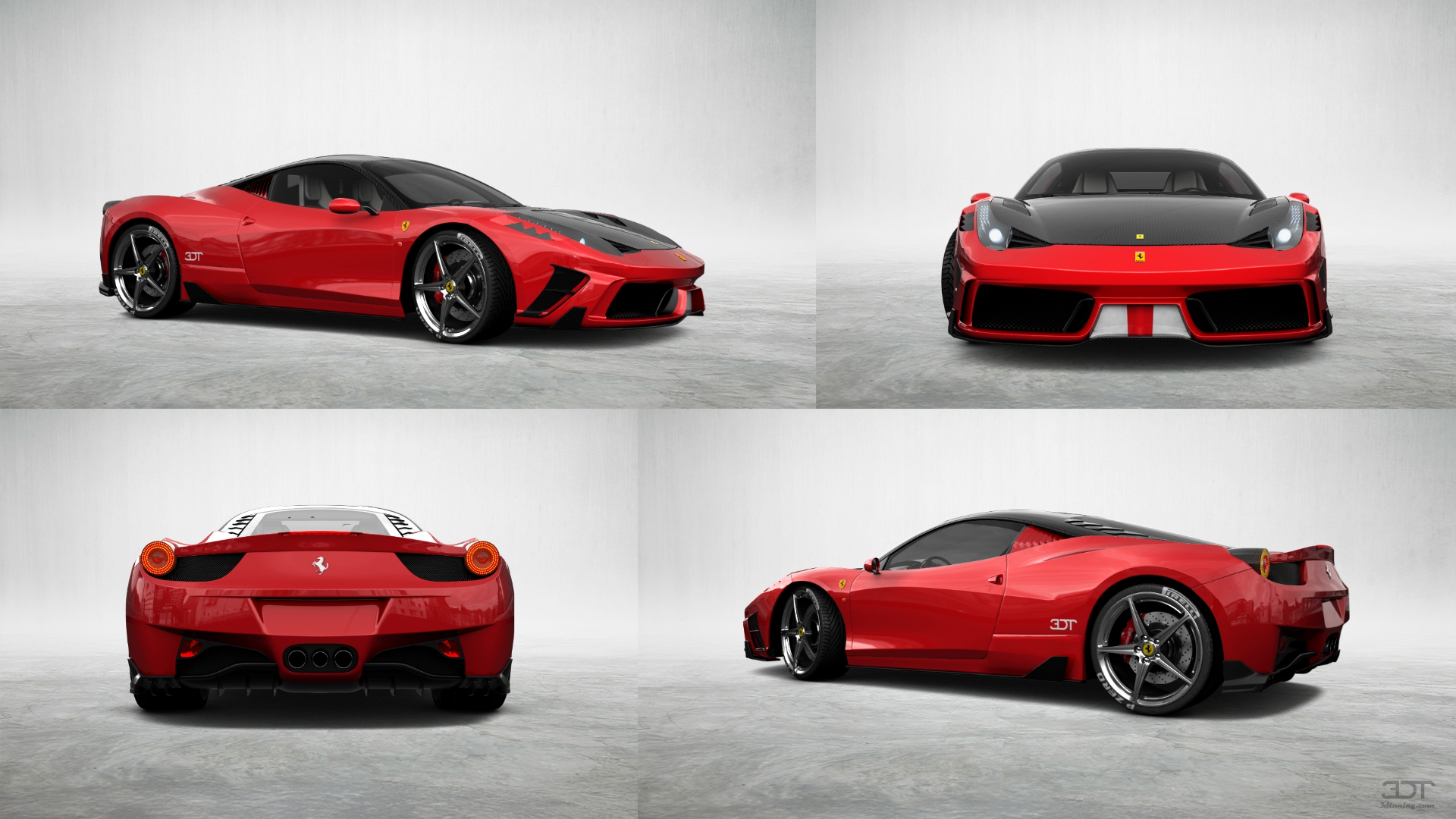 Ferrari 458 Italia 2 door spider 2010 tuning