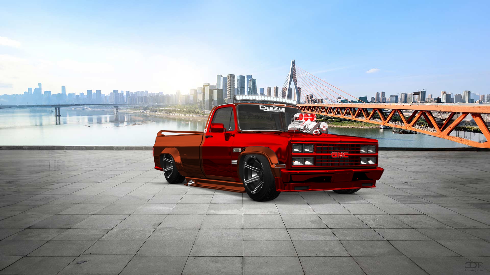 GMC Sierra 1500 2 Door pickup truck 1985 tuning