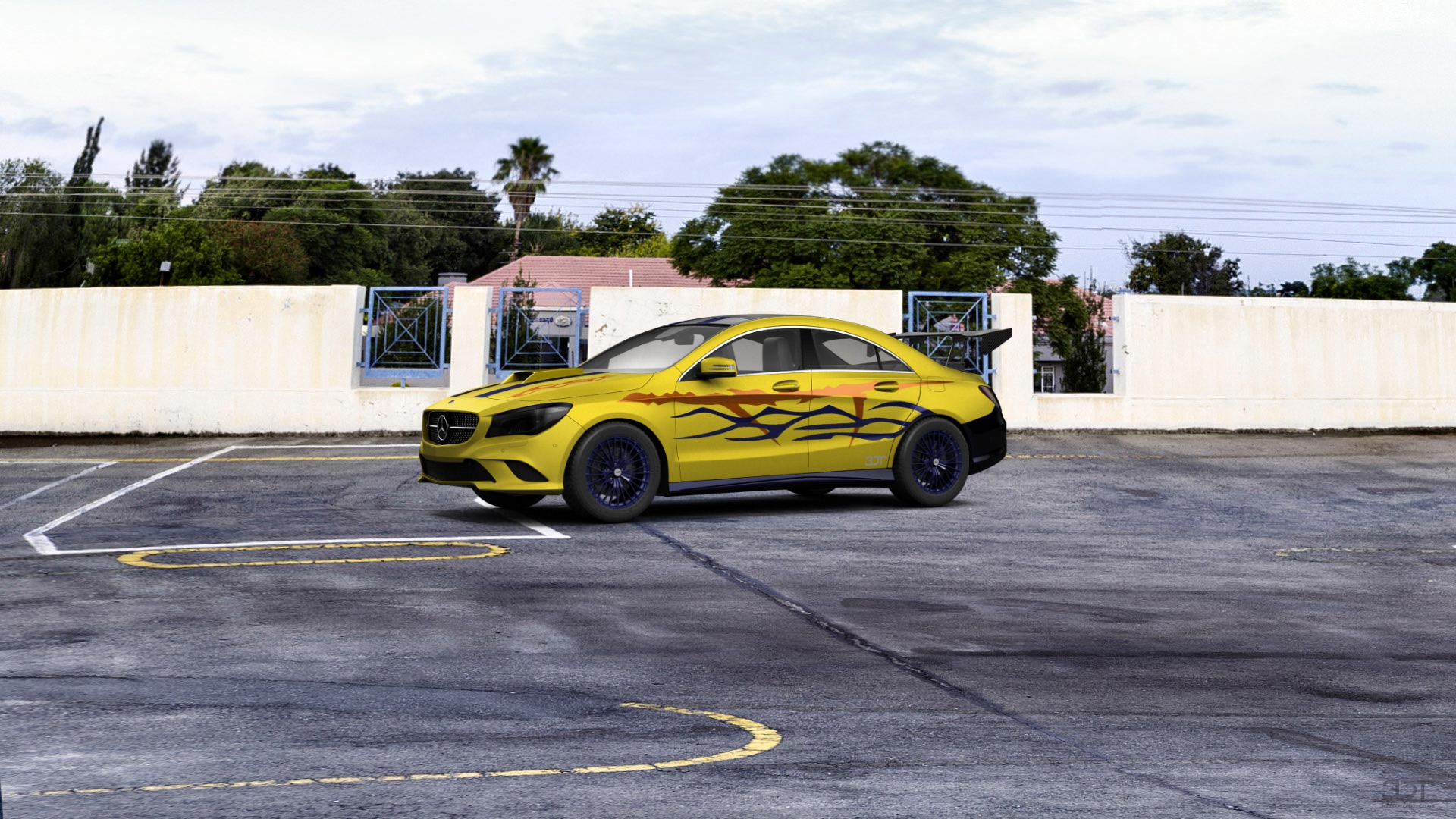 Mercedes CLA class 4 Door Coupe 2014 tuning