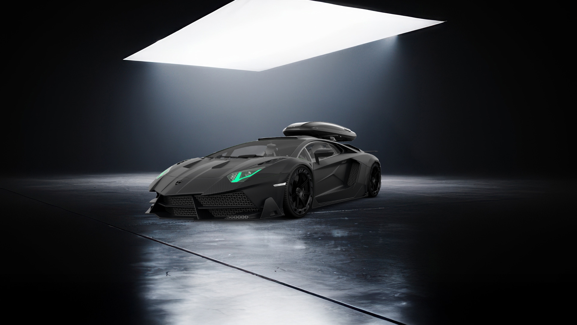 Lamborghini Aventador 2 Door Coupe 2012 tuning