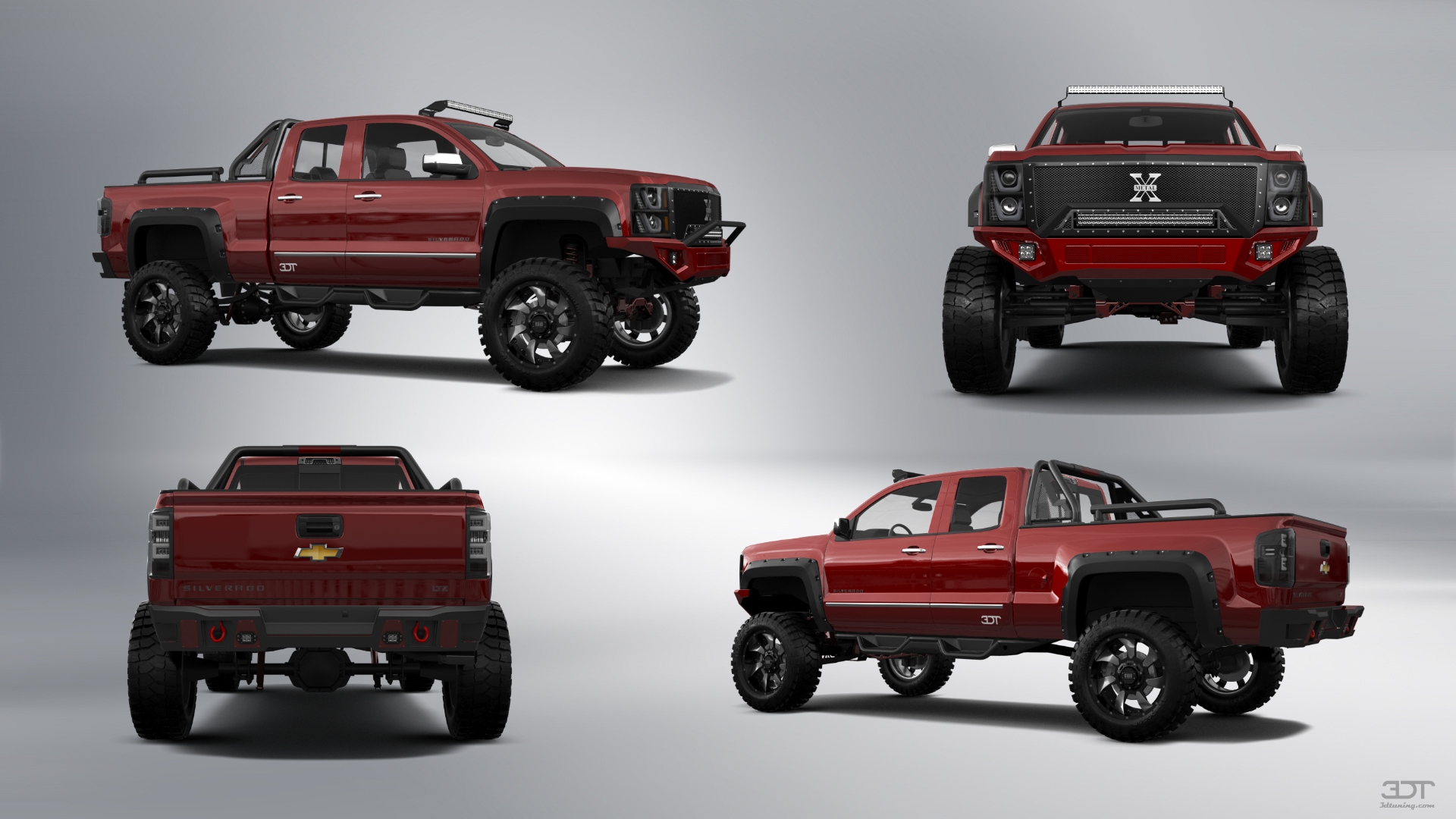 Chevrolet Silverado 1500 6.5 ft box 4 Door pickup truck 2014 tuning