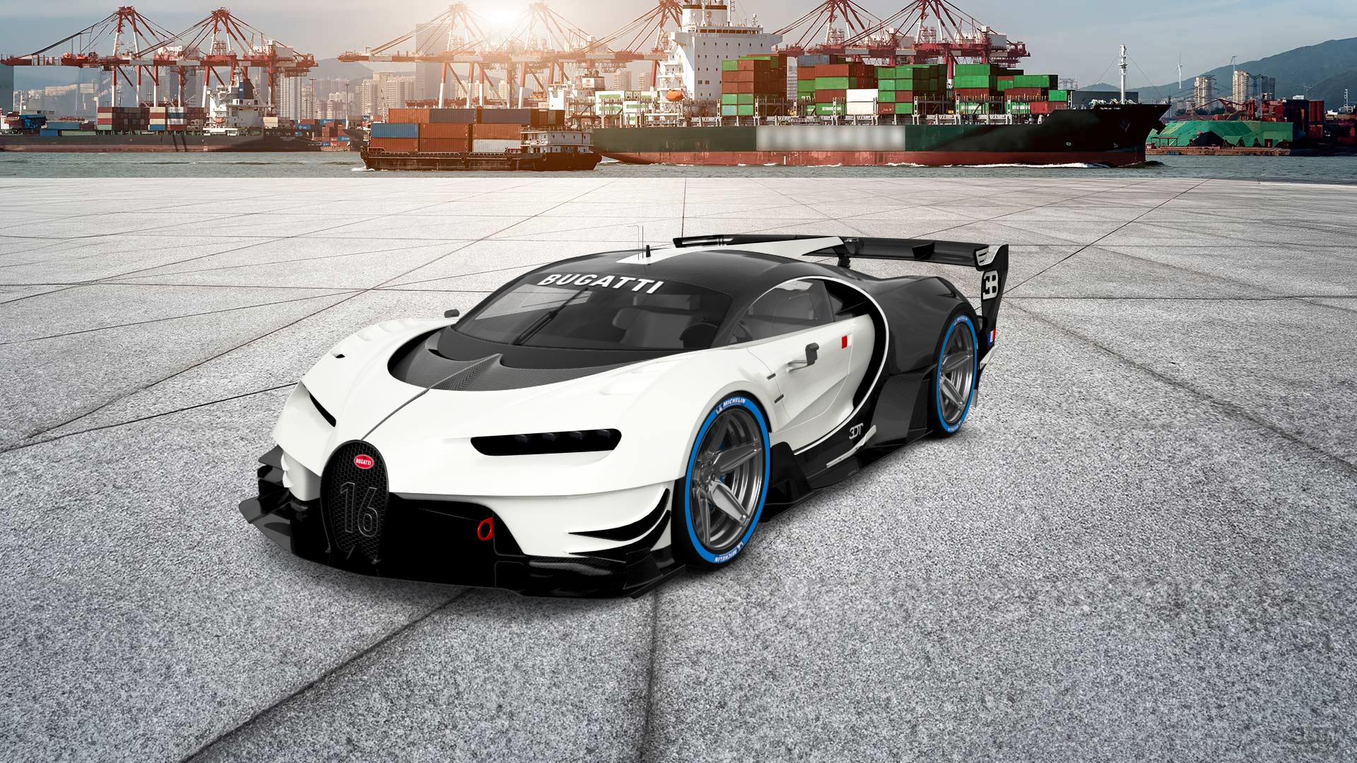 Bugatti Vision GT Supercar 2015 tuning