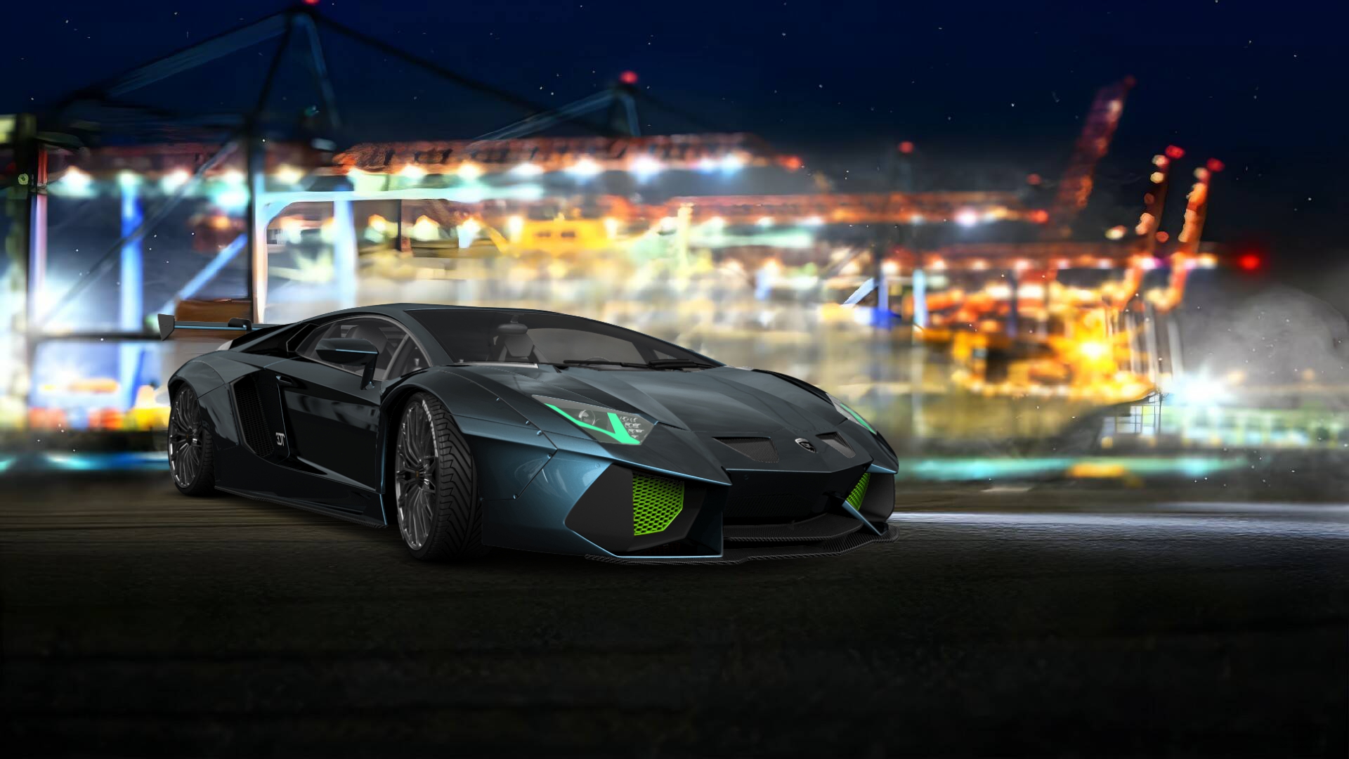 Lamborghini Aventador 2 Door Coupe 2012 tuning