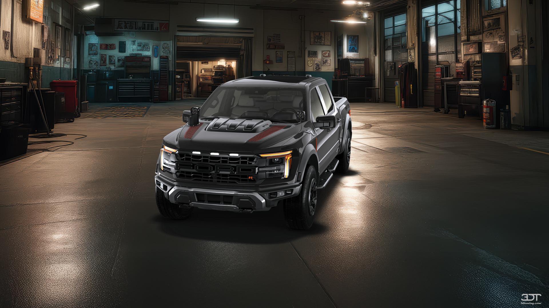 Ford F-150 Raptor 4 Door pickup truck 2024 tuning