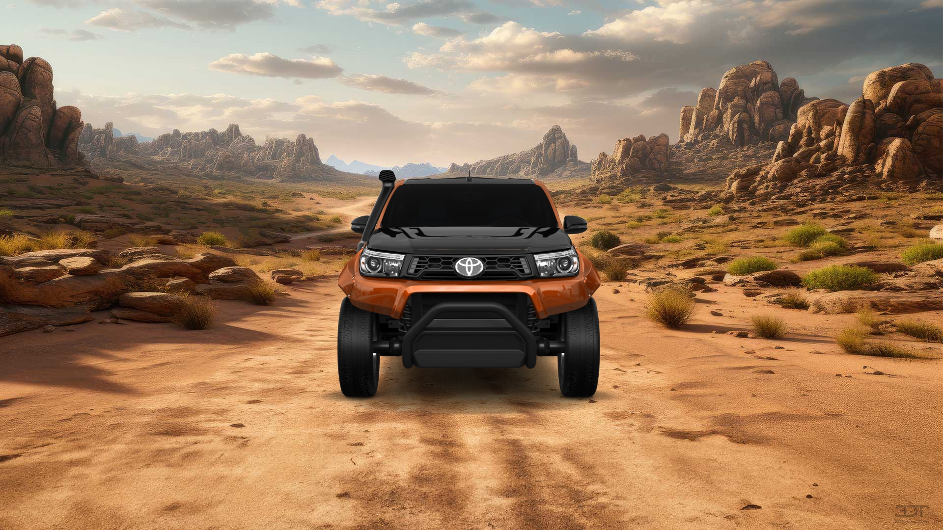 Toyota Hilux Double Cab 4 Door pickup truck 2015 tuning