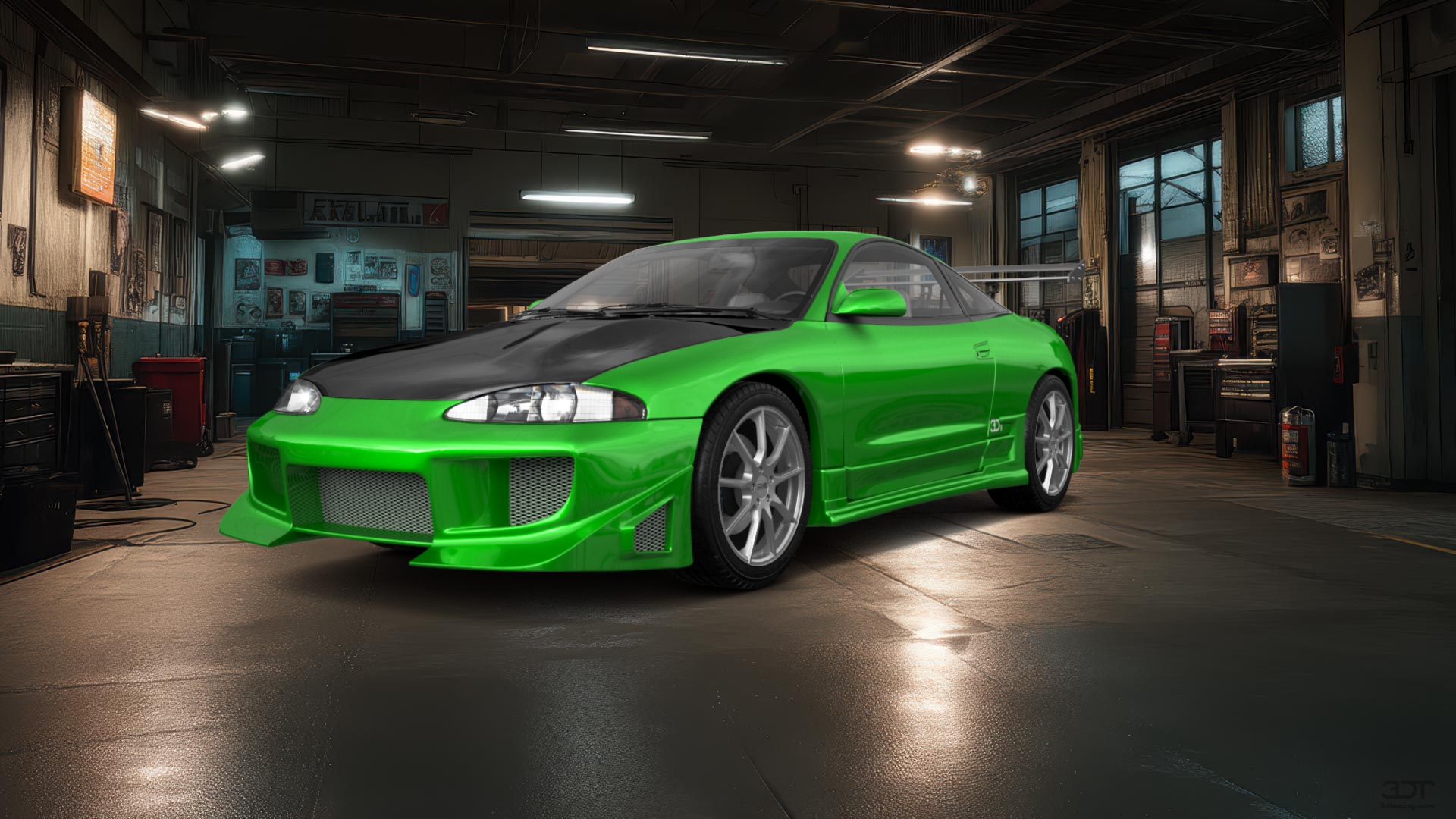 Mitsubishi Eclipse GSX Coupe 1995 tuning