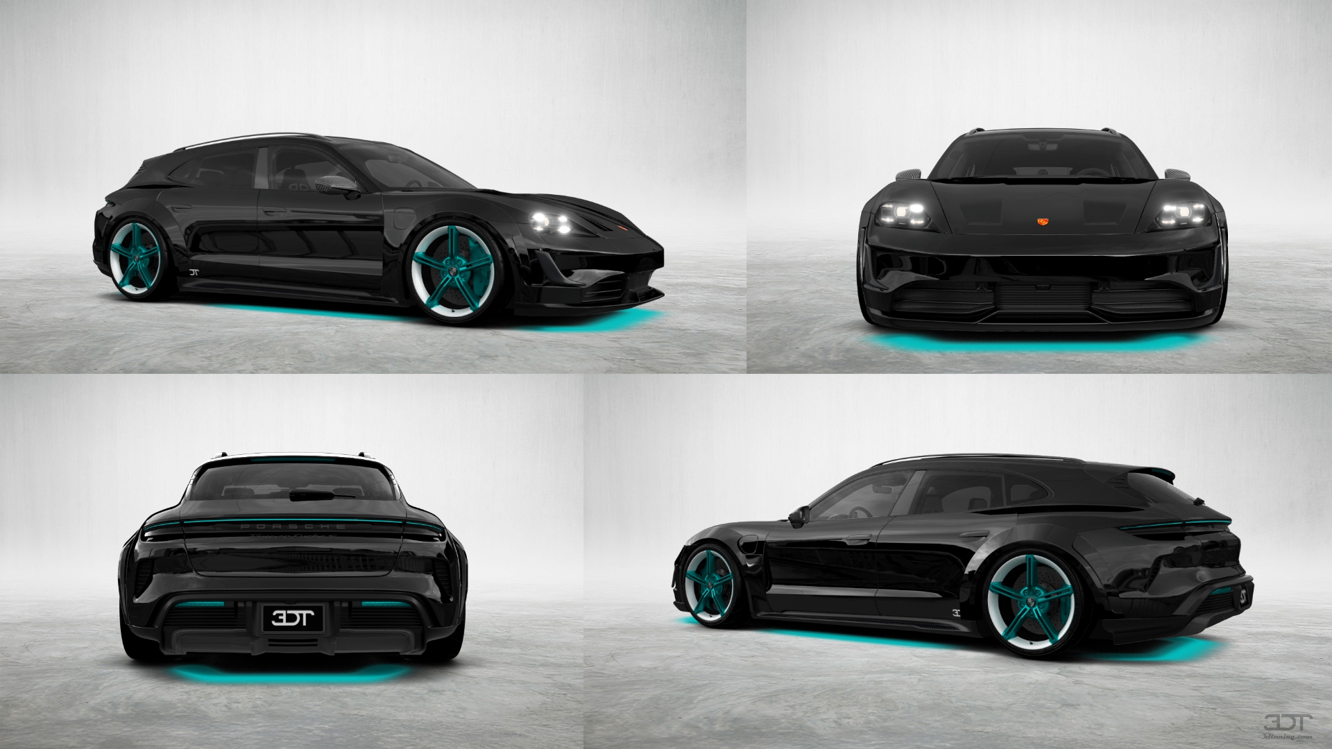 Porsche Taycan Sport Turismo Shooting Brake 2019 tuning