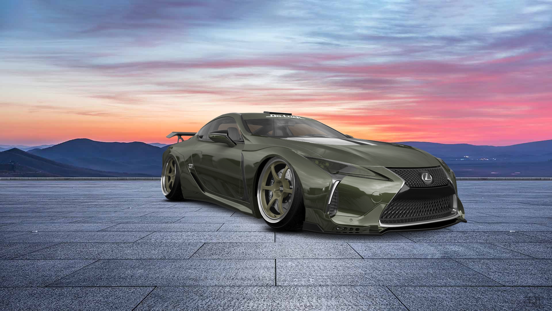 Lexus LC500 2 door fastback coupe 2017