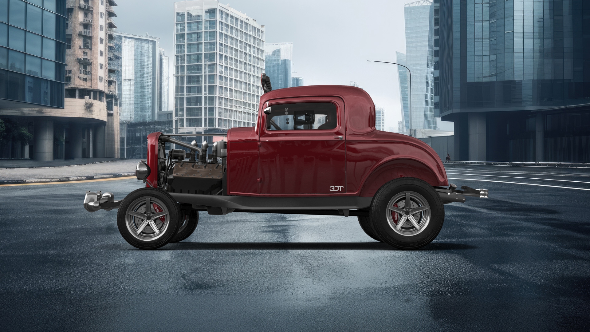 Ford Model B Deluxe 2 Door Coupe 1932 tuning