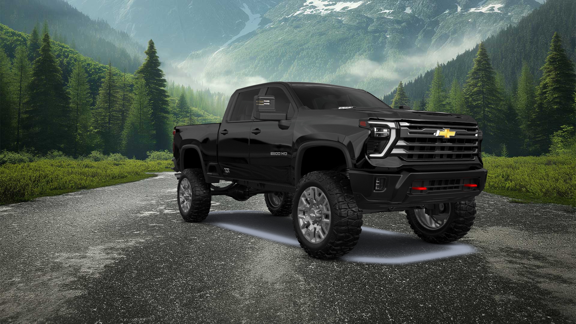 Chevrolet Silverado 2500 HD 4 Door pickup truck 2024