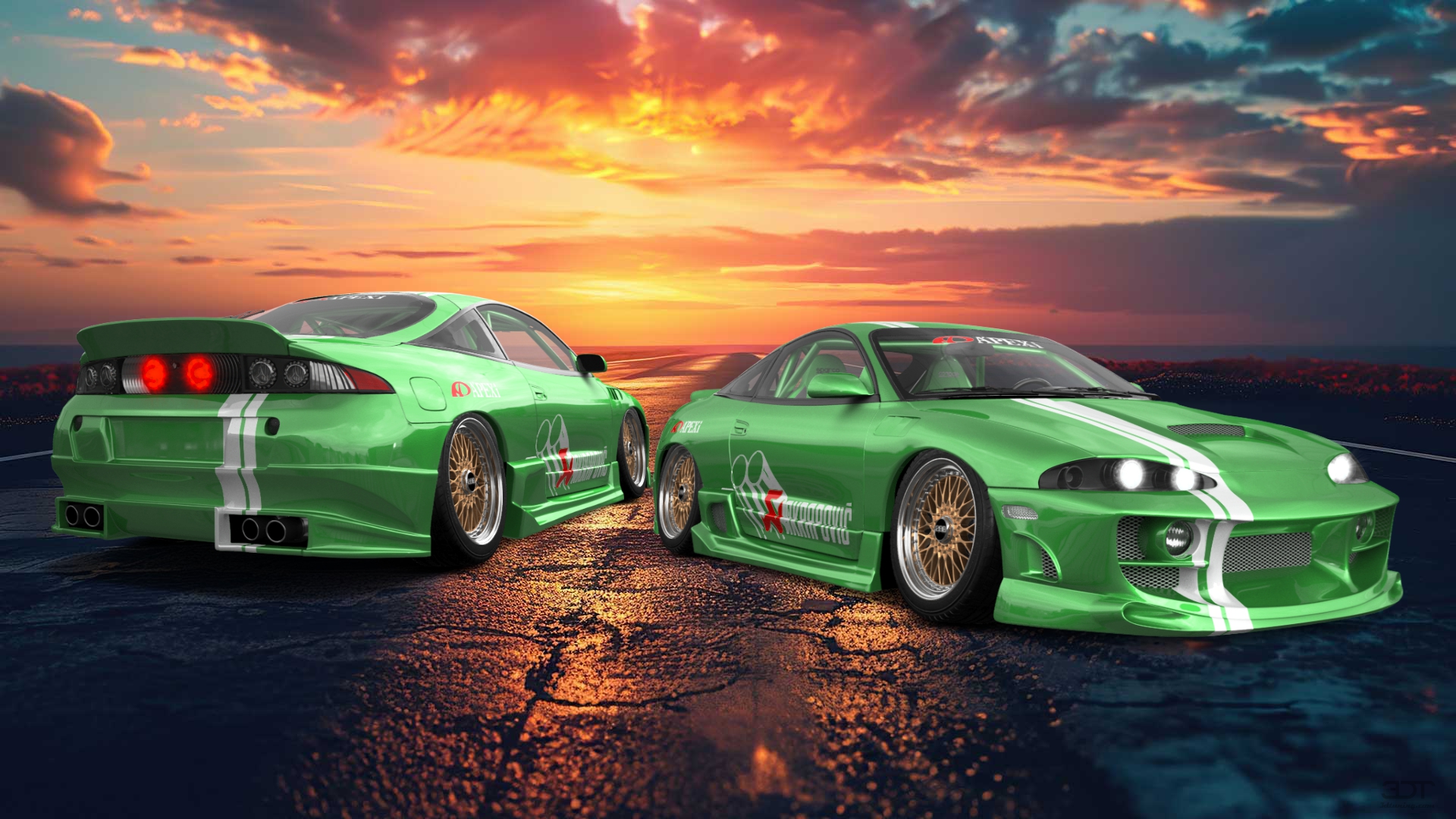 Mitsubishi Eclipse GSX Coupe 1995