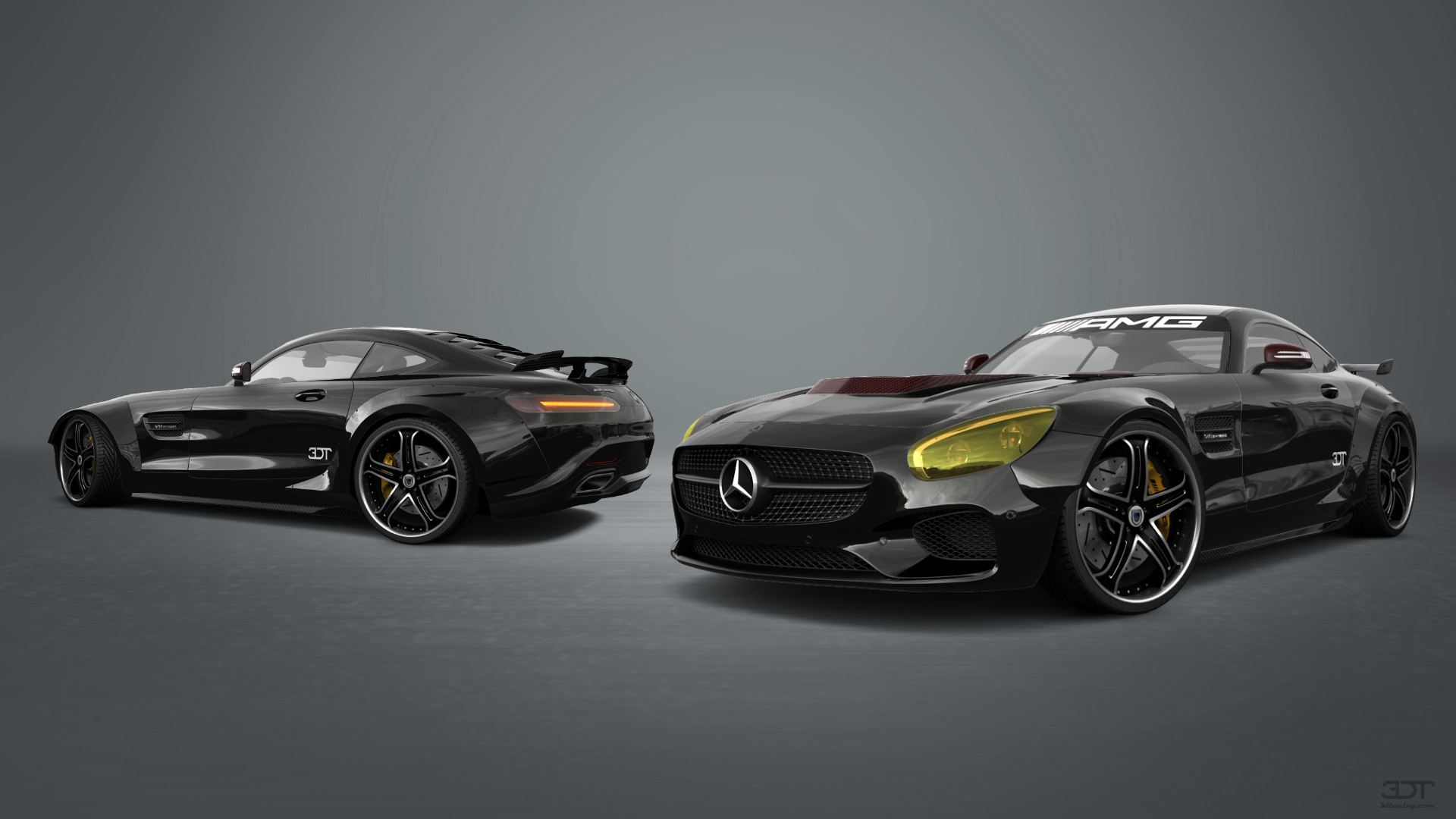 Mercedes AMG GT 2 door fastback coupe 2016 tuning