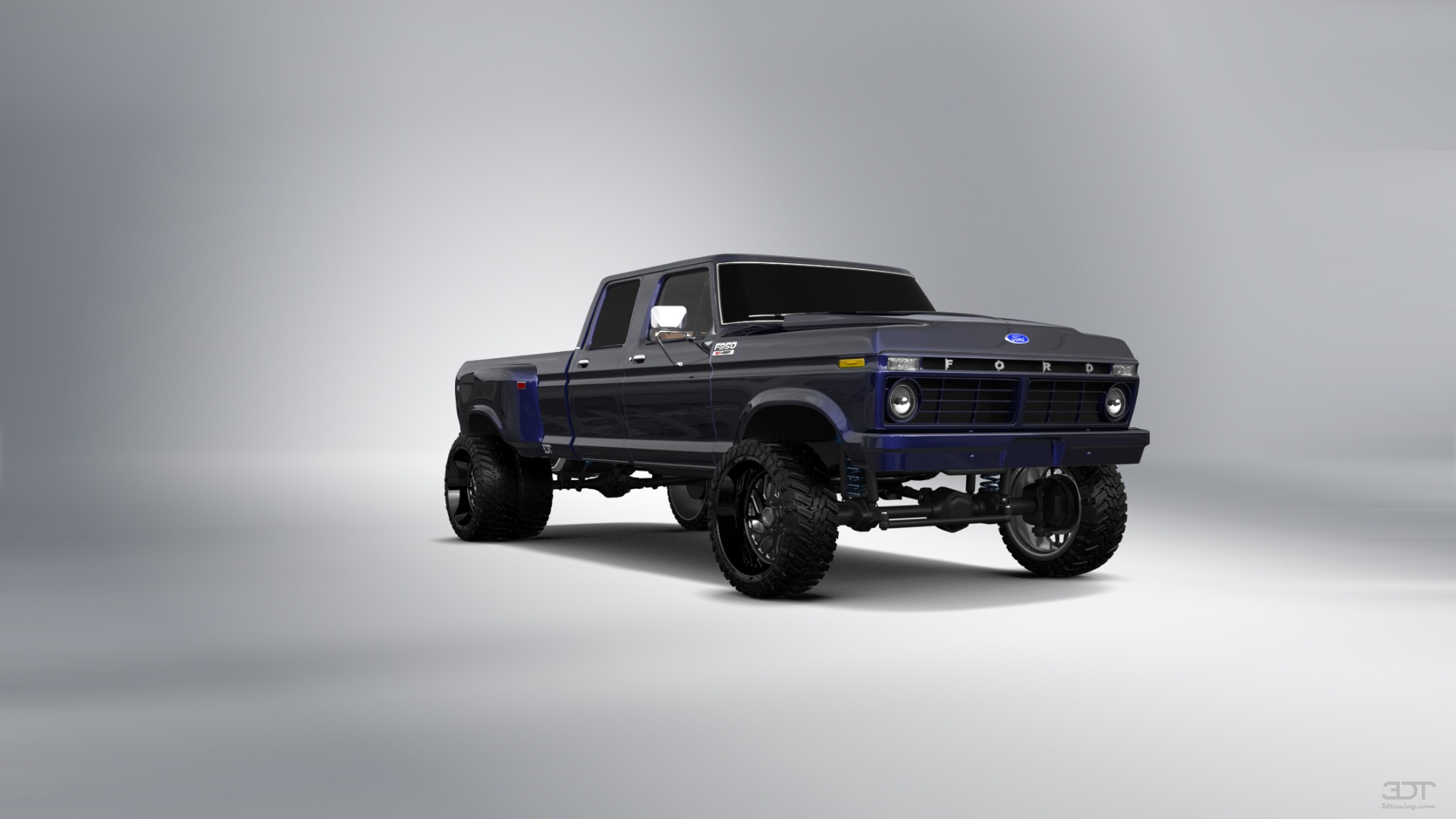 Ford F-350 Dually 4 Door pickup truck 1973