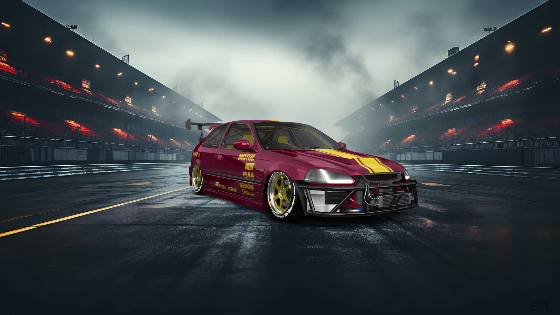 Honda Civic 3 Door Hatchback 1997 tuning