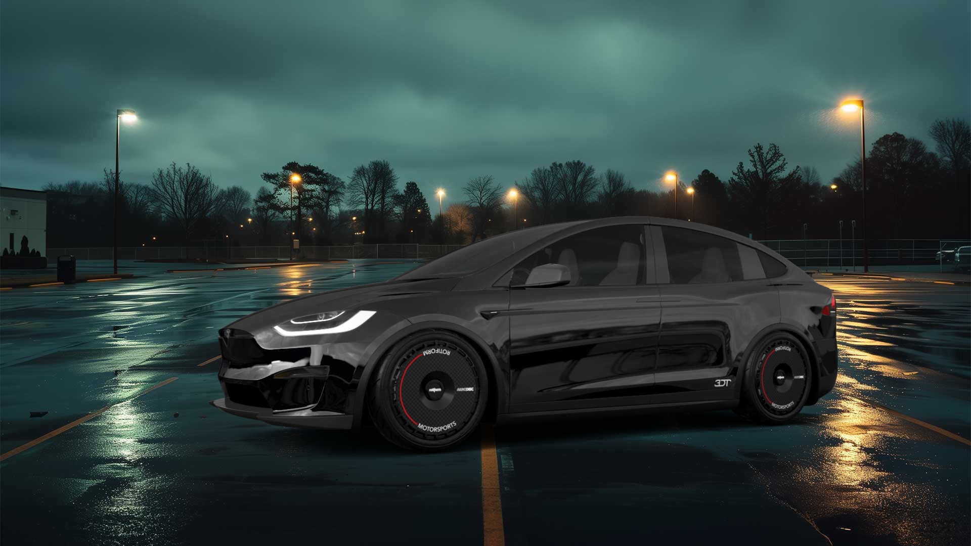 Tesla Model X 5 Door SUV 2024 tuning