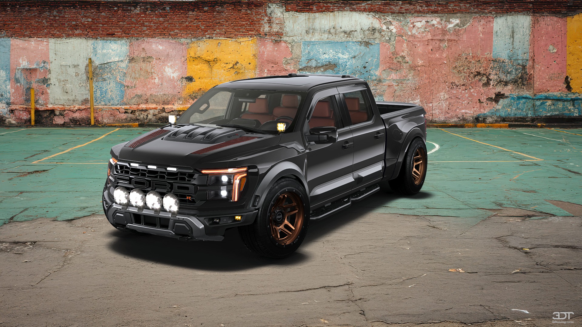 Ford F-150 Raptor 4 Door pickup truck 2024 Images