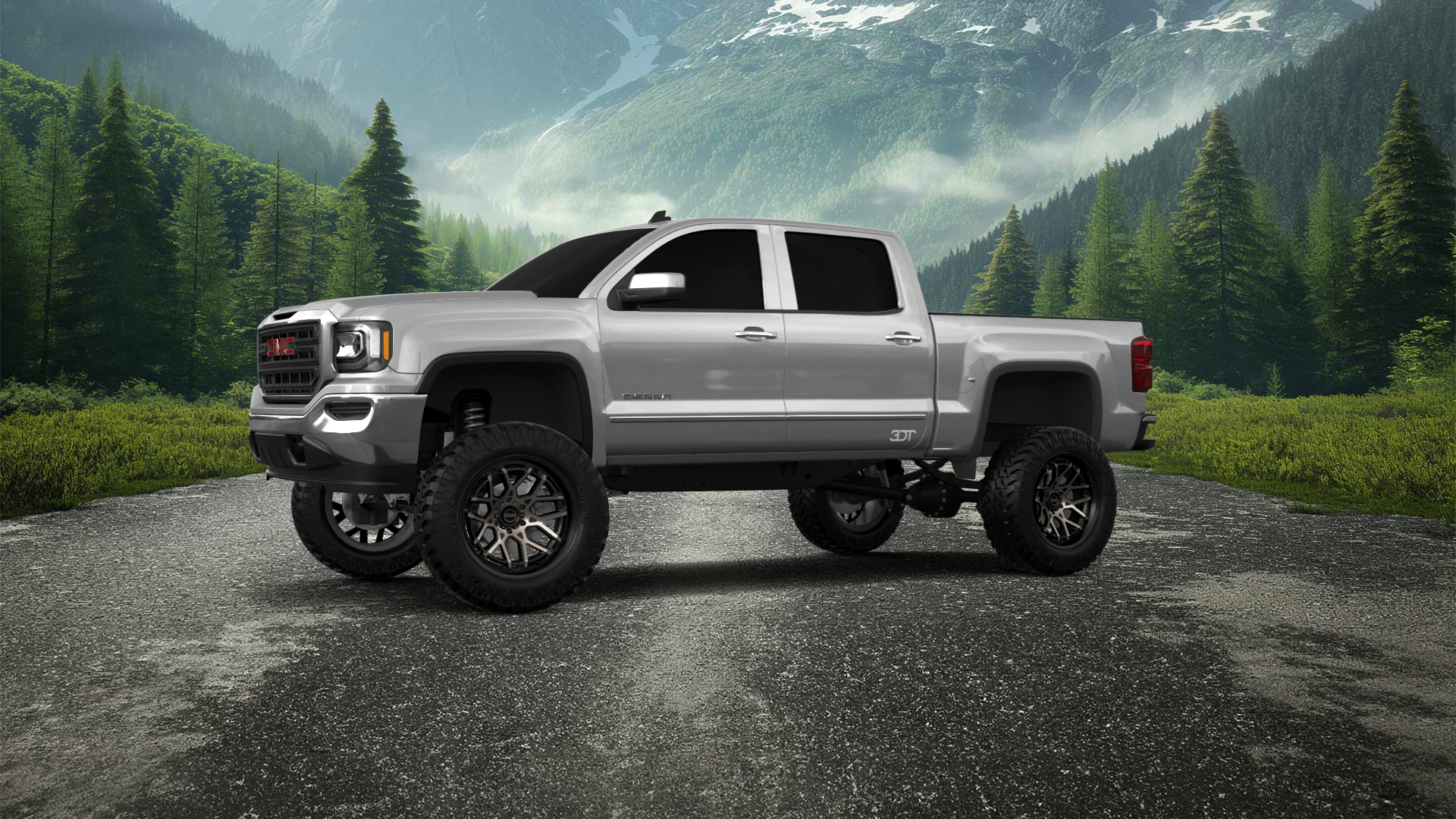 GMC Sierra 1500 Crew Cab 4 Door pickup truck 2016 tuning
