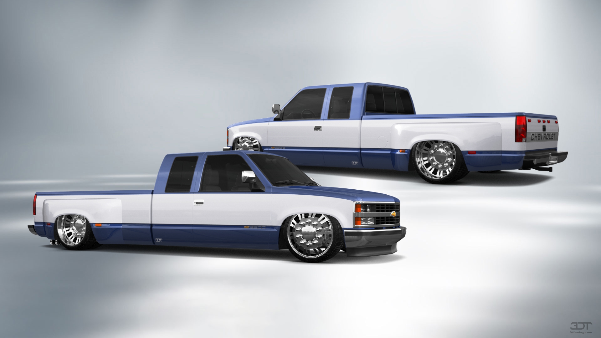 Chevrolet K3500 Extended Cab Pickup Truck 1988