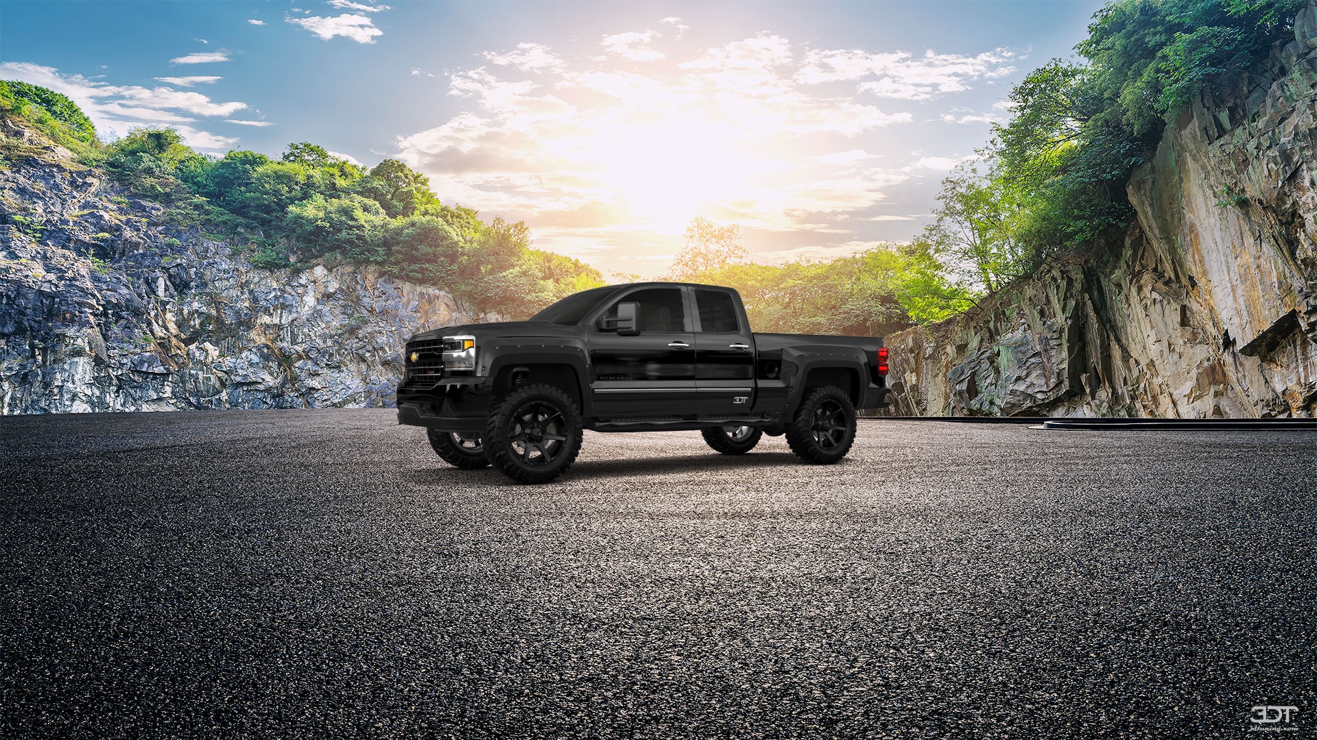 Chevrolet Silverado 1500 6.5 ft box 4 Door pickup truck 2016