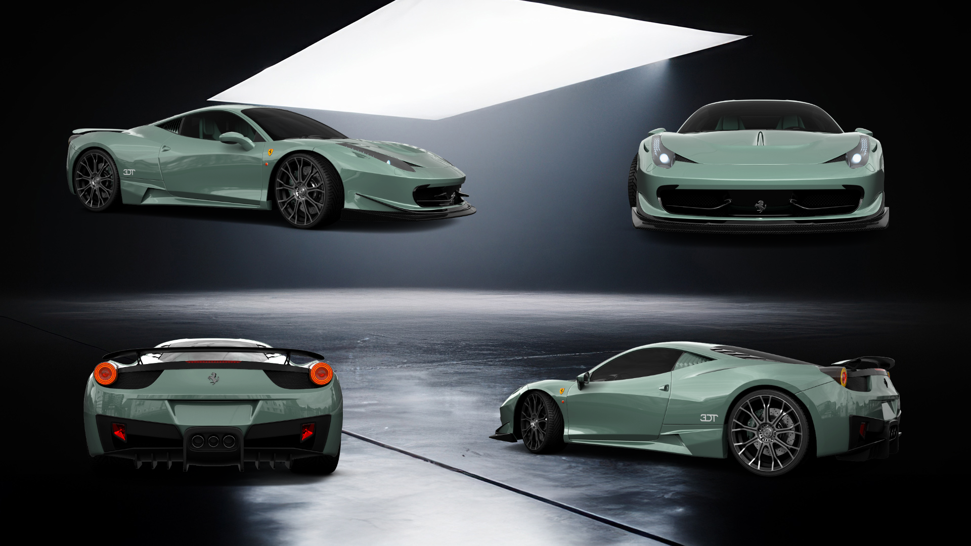 Ferrari 458 Italia 2 door spider 2010 tuning