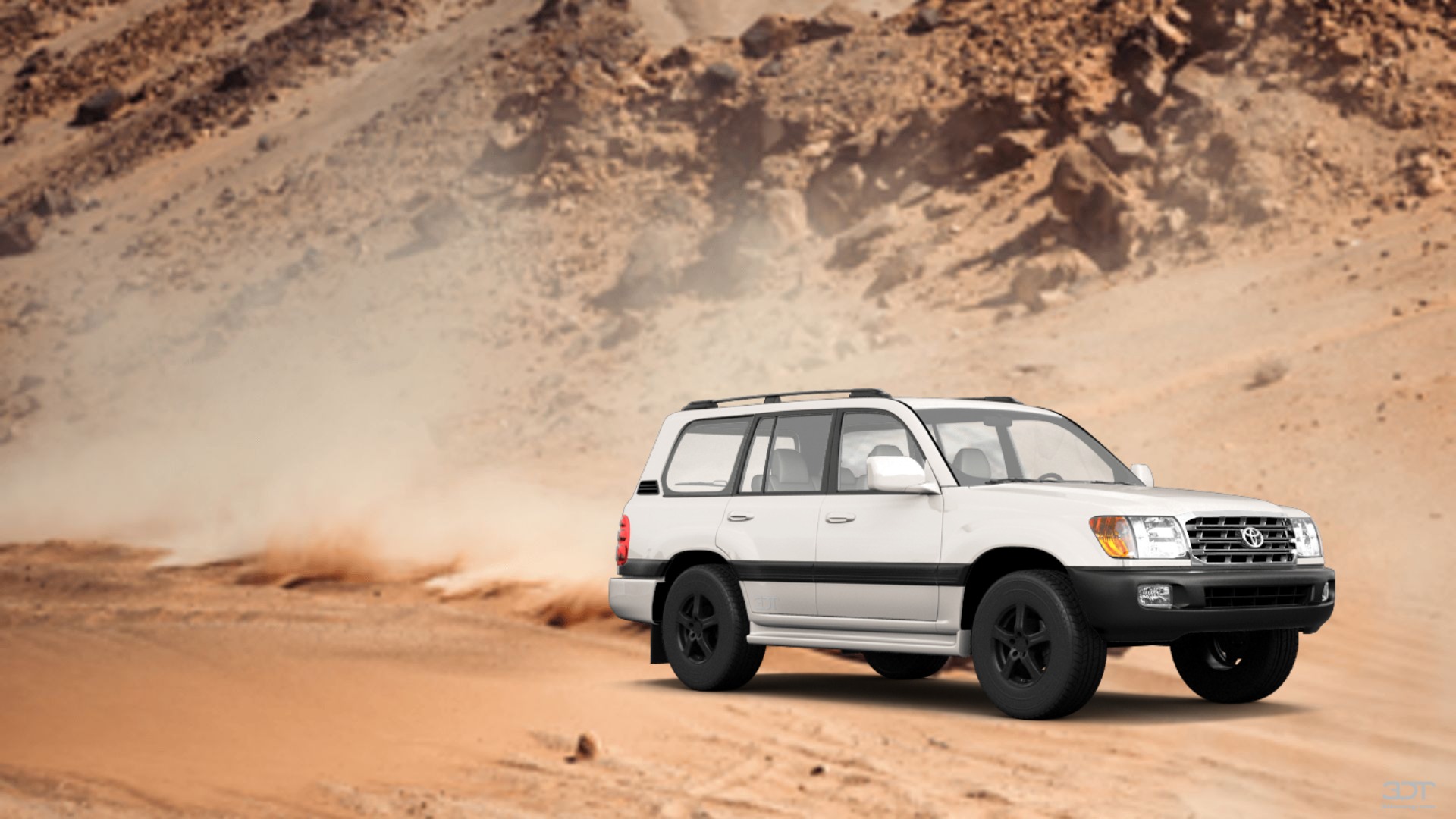 Toyota Land Cruiser J100 5 Door SUV 2000 Изображения