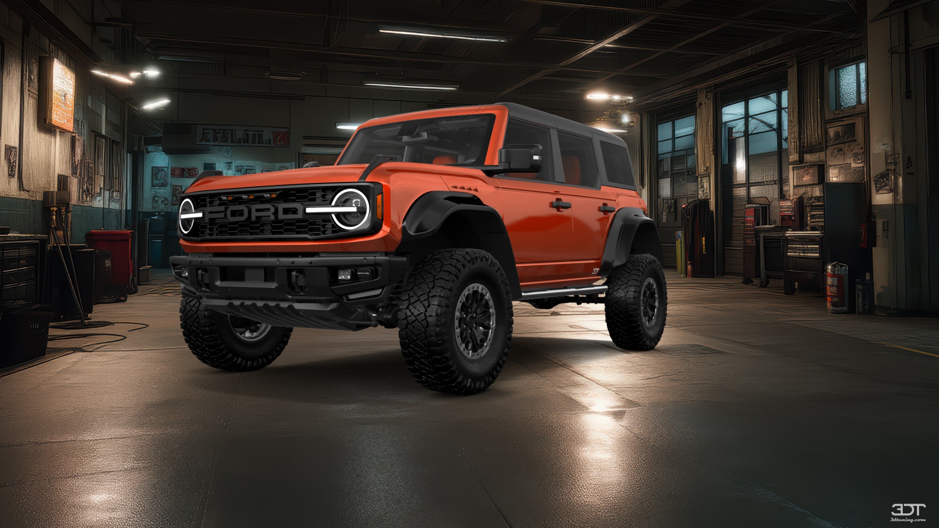 Ford Bronco Raptor 4 Door pickup truck 2022 tuning