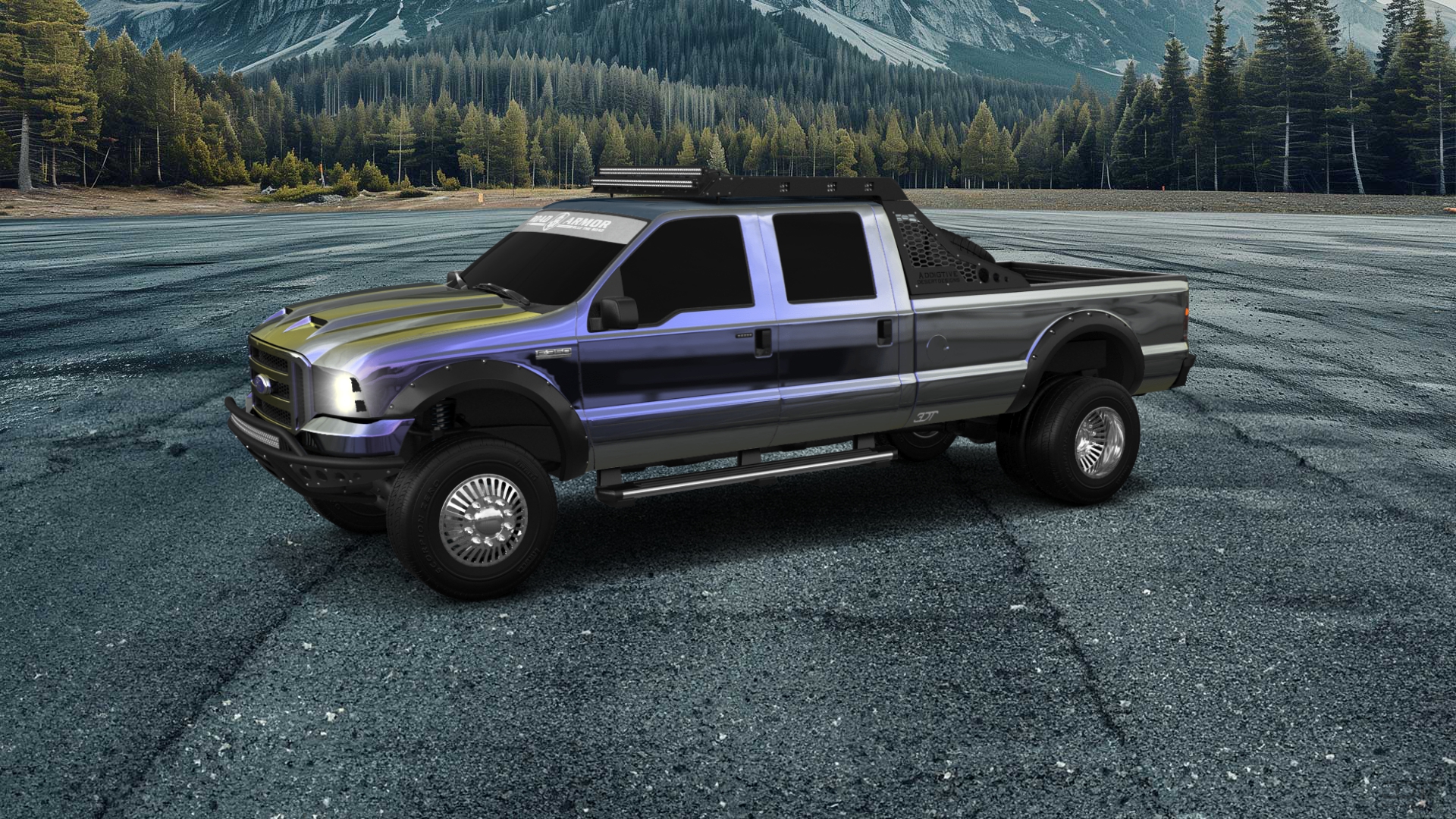 Ford F-350 DRW 4 Door pickup truck 1999 tuning