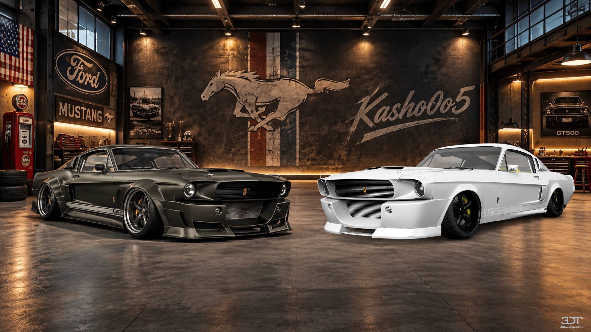 Tuning Mustang GT500 2 Door Coupe 1968
